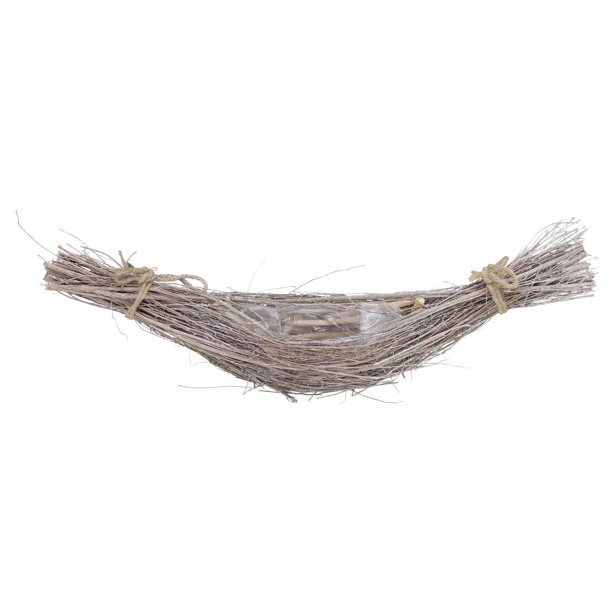 Pflanzer "Schiffchen"  im Frank Flechtwaren Online Shop für Pflanzkörbe kaufen