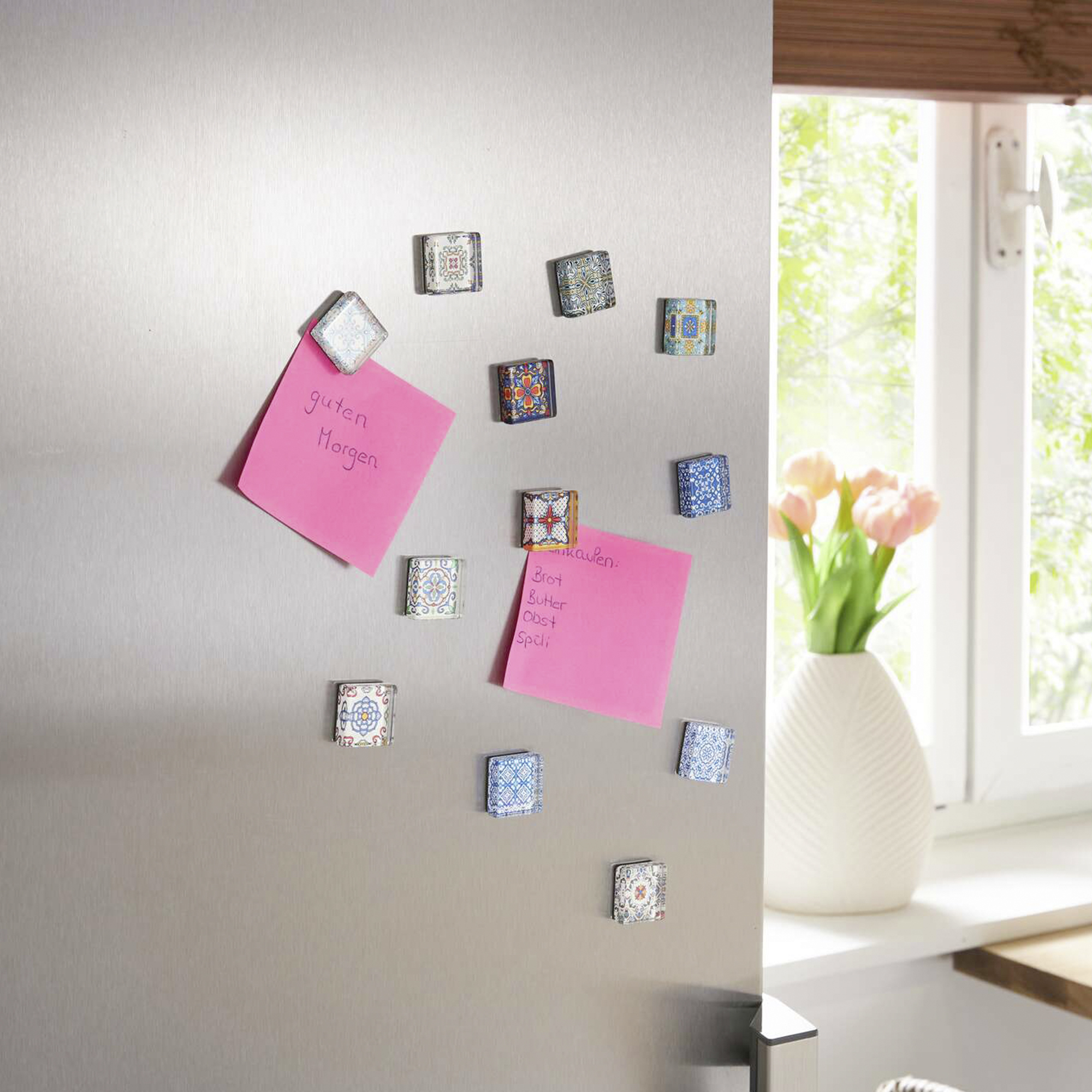 Magnet "Mosaik", 12er Set  im Frank Flechtwaren Online Shop kaufen