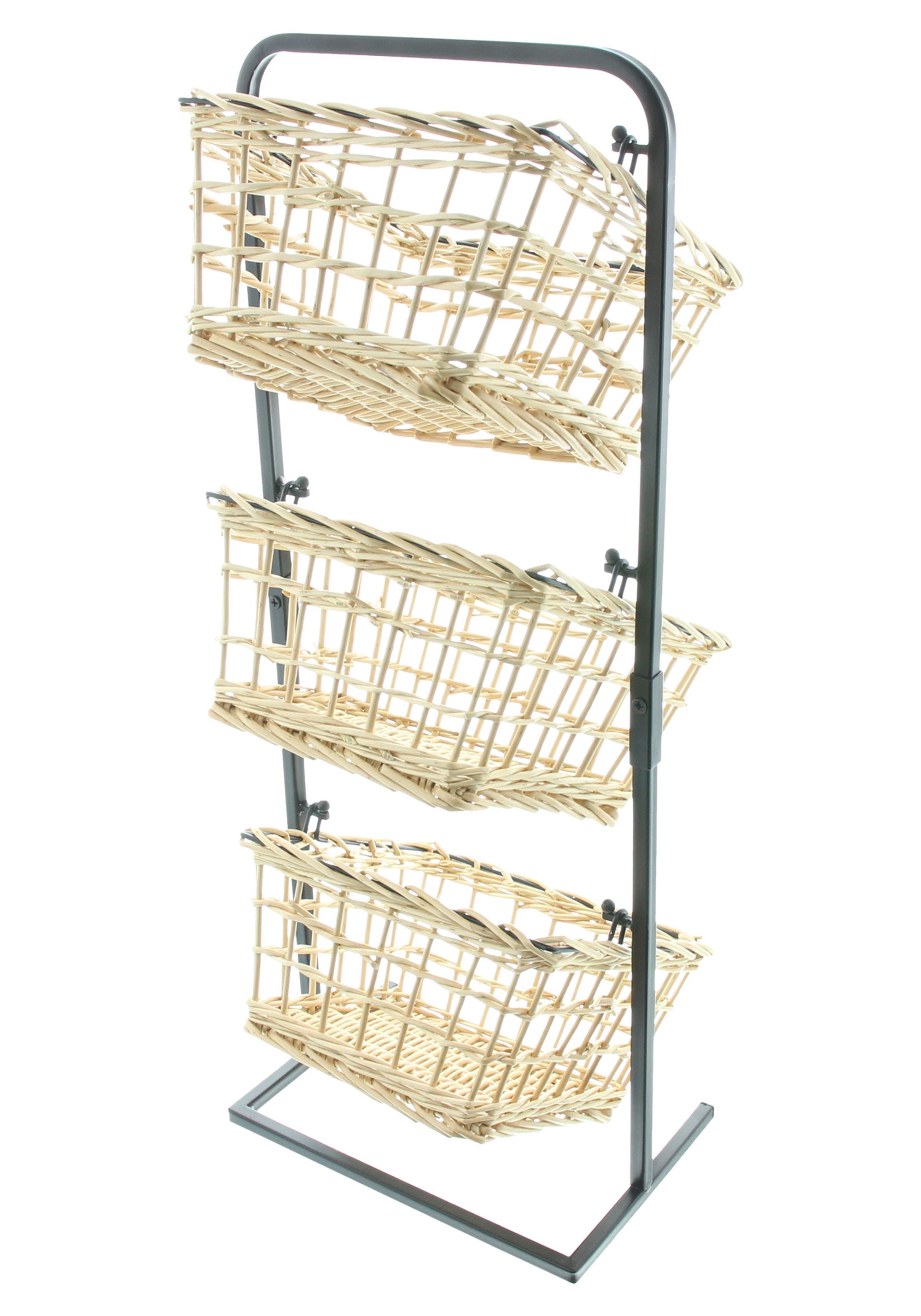 Korb-Etagere "Trio" im Frank Flechtwaren Online Shop für Küche kaufen Korb-Etagere "Trio" im Frank Flechtwaren Online Shop für Küche kaufen