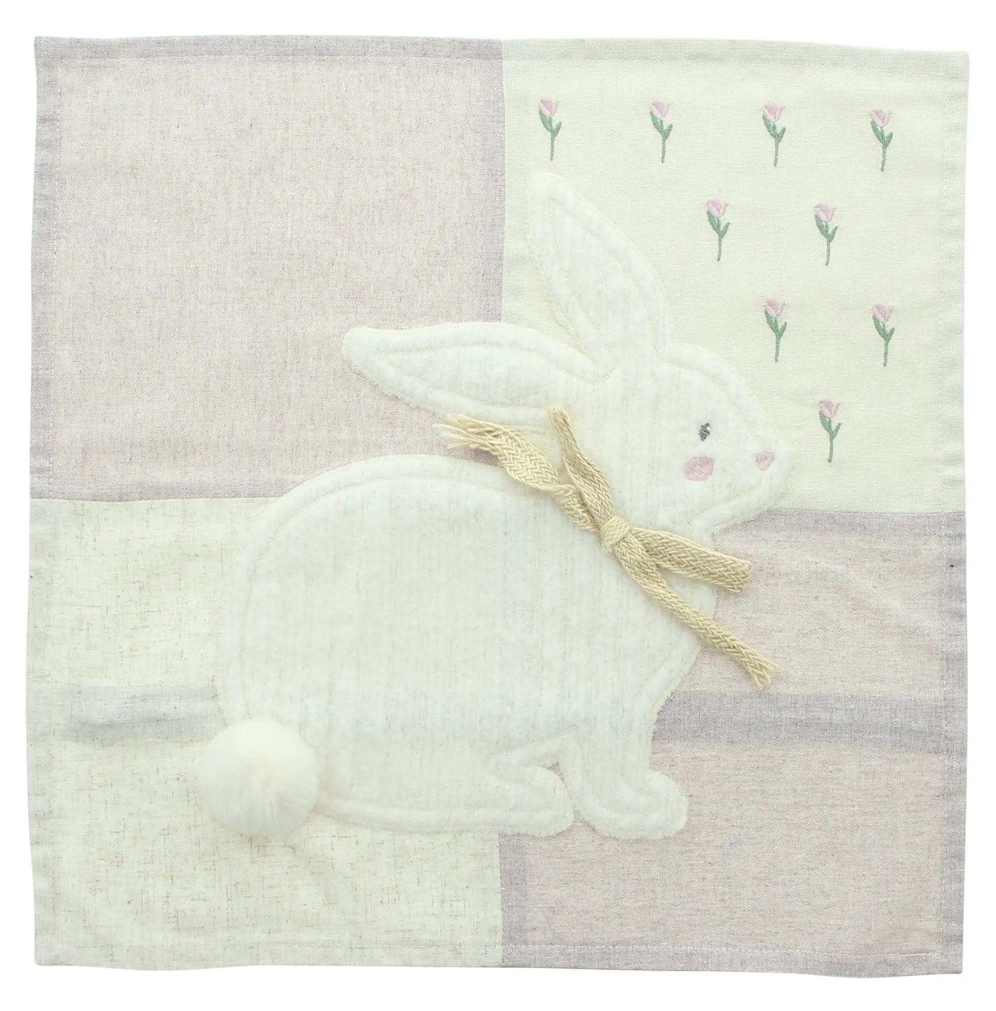 Deko-Kissenhülle "Kuschelhase"  im Frank Flechtwaren Online Shop für Österliche Kissen &amp; Kissenhüllen kaufen