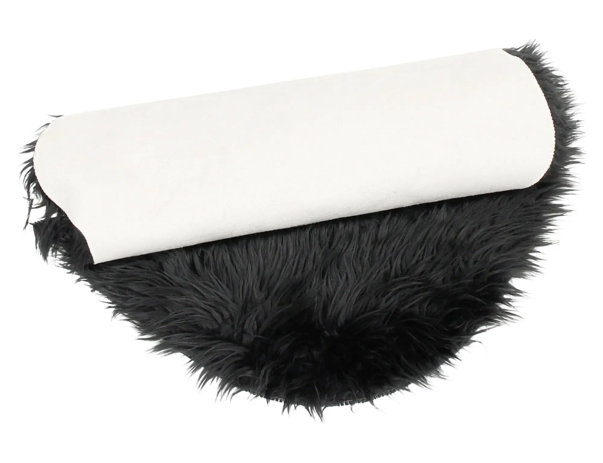Kunstfell "Raven"  im Frank Flechtwaren Online Shop für Felle &amp; Kunstfelle kaufen