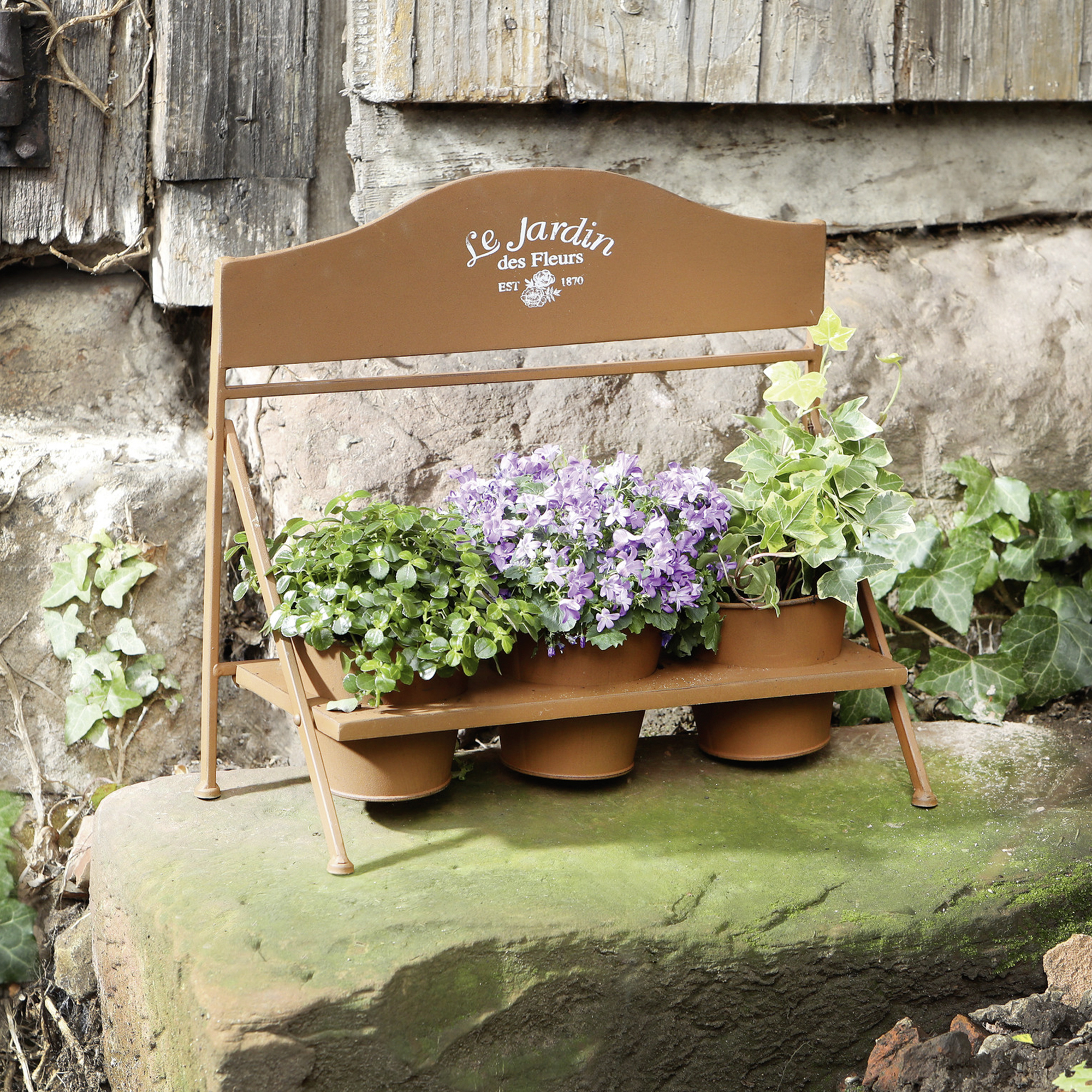 Blumentöpfe "Fleurs", 4tlg.  im Frank Flechtwaren Online Shop kaufen