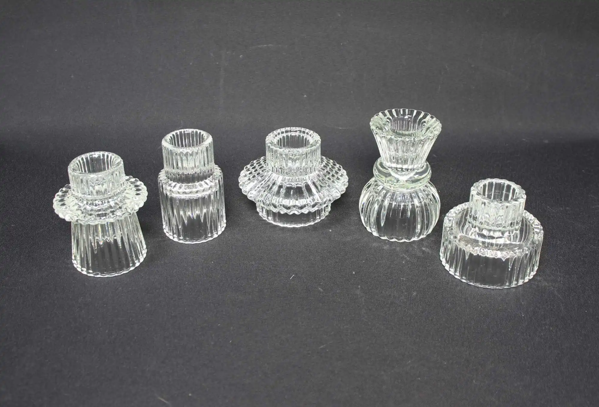 Kerzenhalter "Classical", 5er Set  im Frank Flechtwaren Online Shop für Ostern kaufen