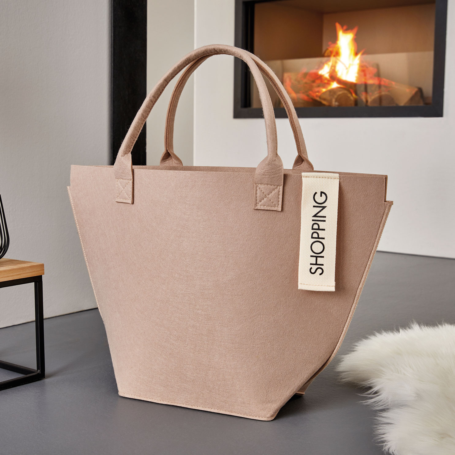 Filztasche "Shopping"  im Frank Flechtwaren Online Shop kaufen