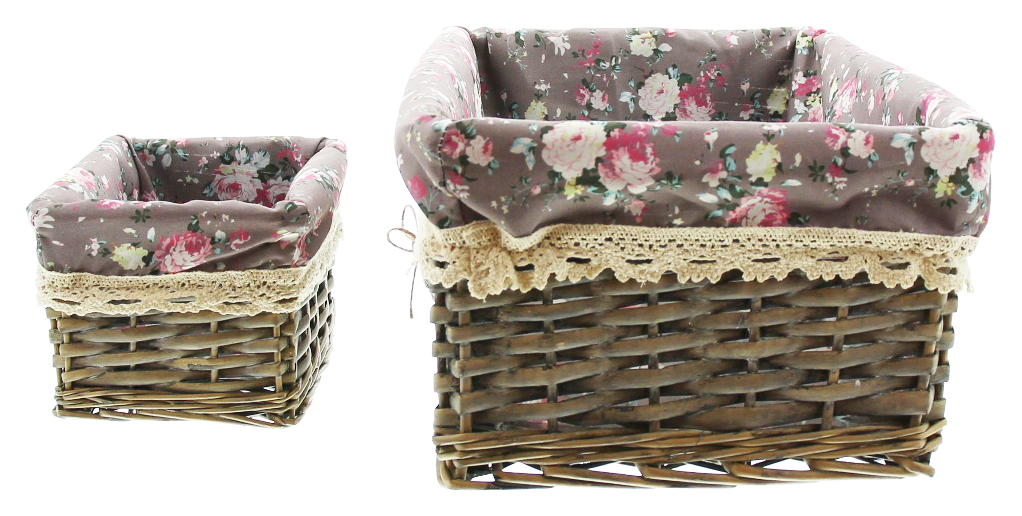 Universalkorb "Rosenliebe", 4er Set im Frank Flechtwaren Online Shop für Füllkörbe & Universalkörbe kaufen Universalkorb "Rosenliebe", 4er Set im Frank Flechtwaren Online Shop für Füllkörbe & Universalkörbe kaufen