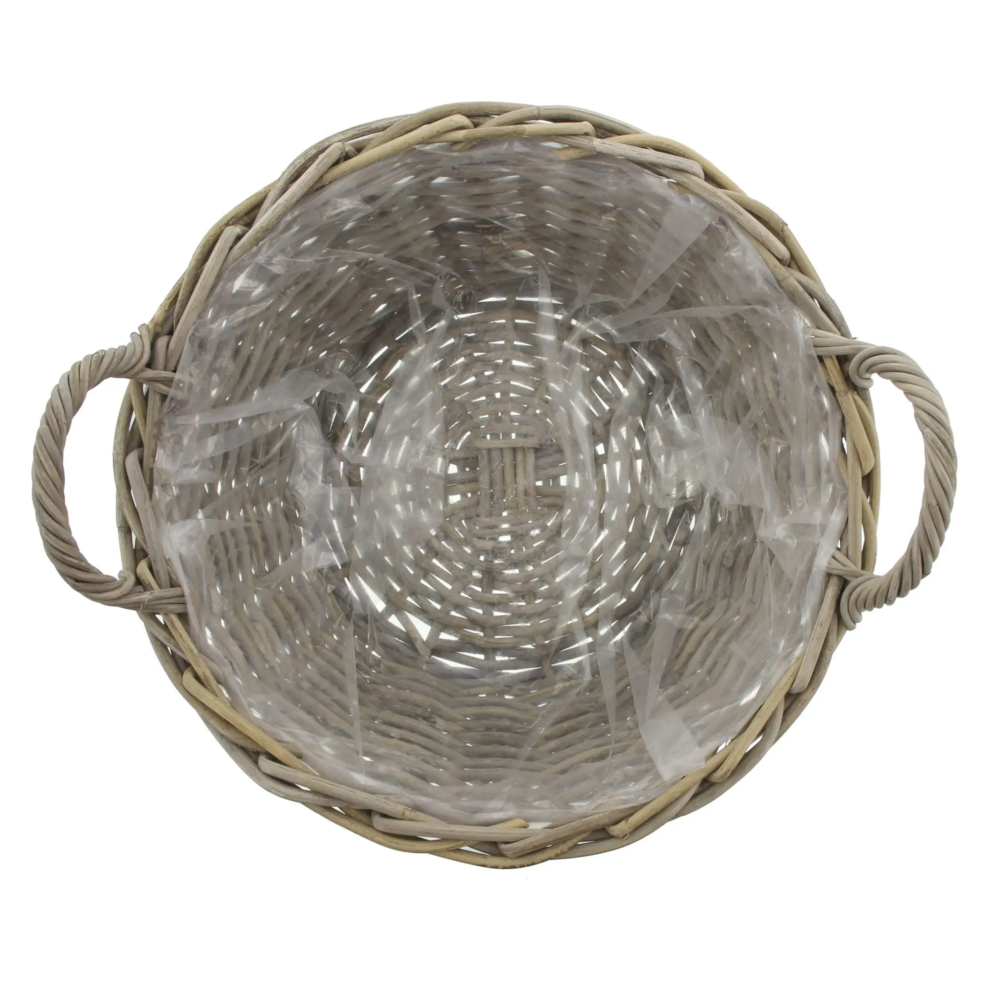 Pflanzschale "Rattan", groß  im Frank Flechtwaren Online Shop für Pflanzkörbe kaufen