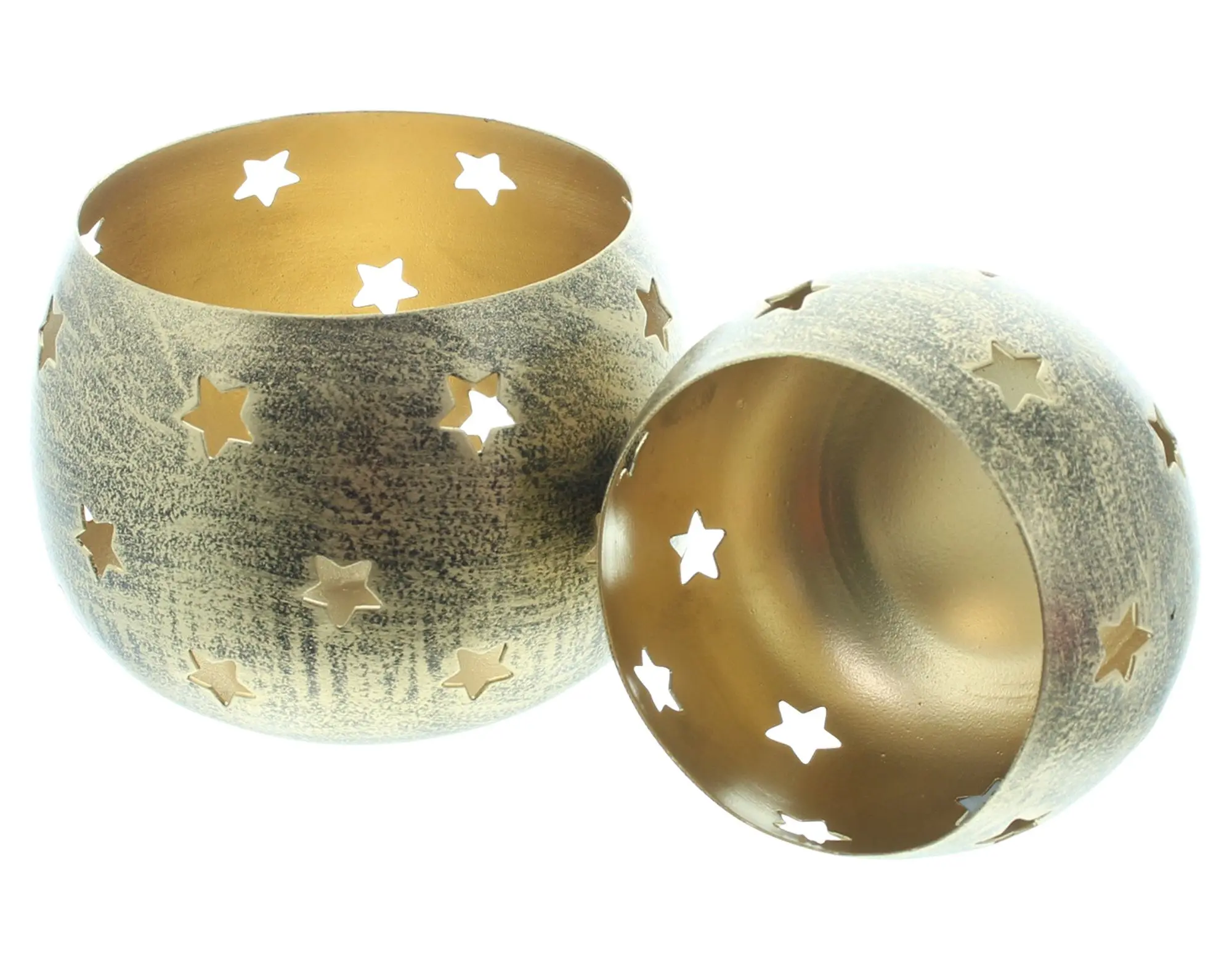 Windlicht "Sternenzauber", 2er Set  im Frank Flechtwaren Online Shop für Weihnachts-Neuheiten kaufen