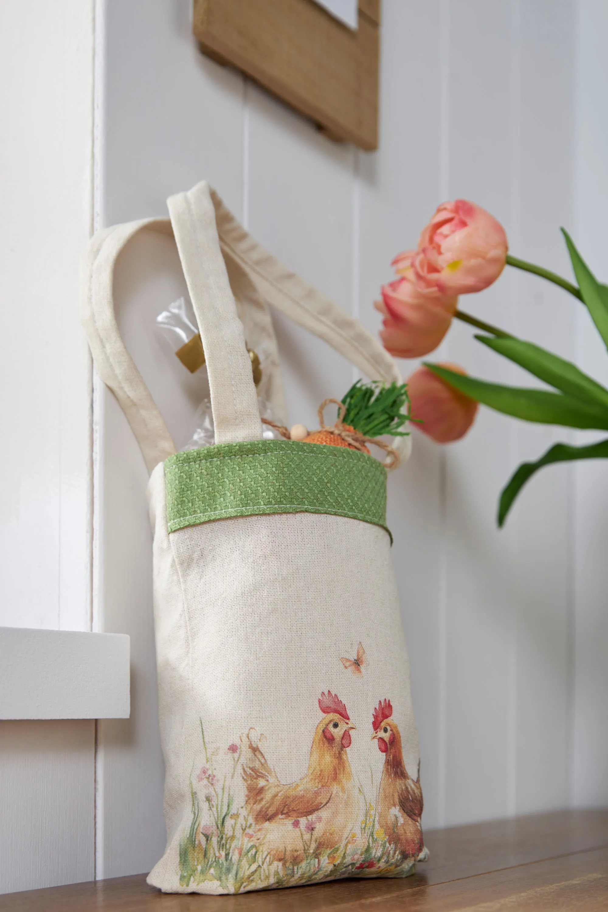 Geschenktasche "Ostern", 2er Set  im Frank Flechtwaren Online Shop für Landhaus-Flair kaufen