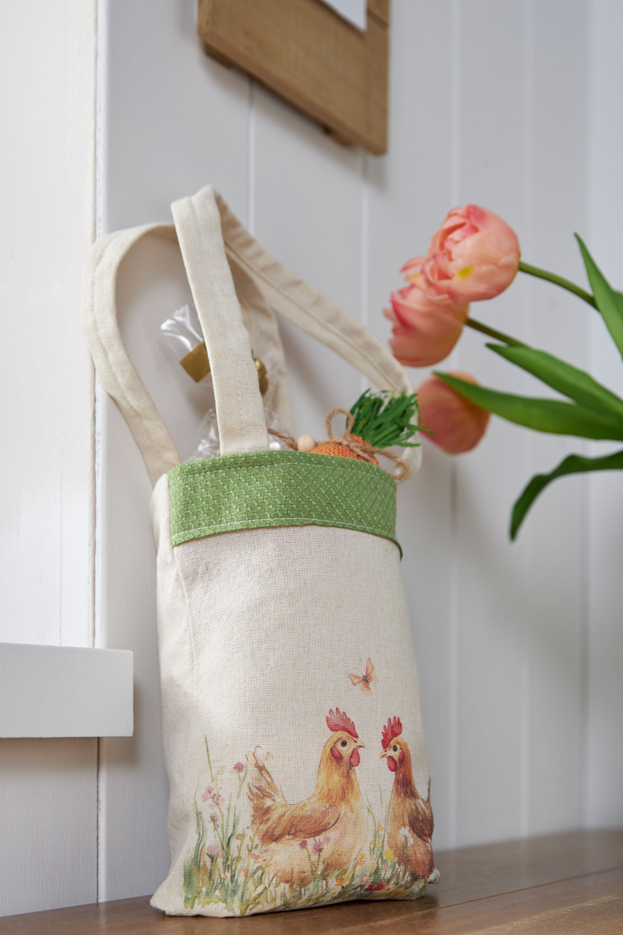 Geschenktasche "Ostern", 2er Set  im Frank Flechtwaren Online Shop für Osterkörbe &amp; Osternester kaufen