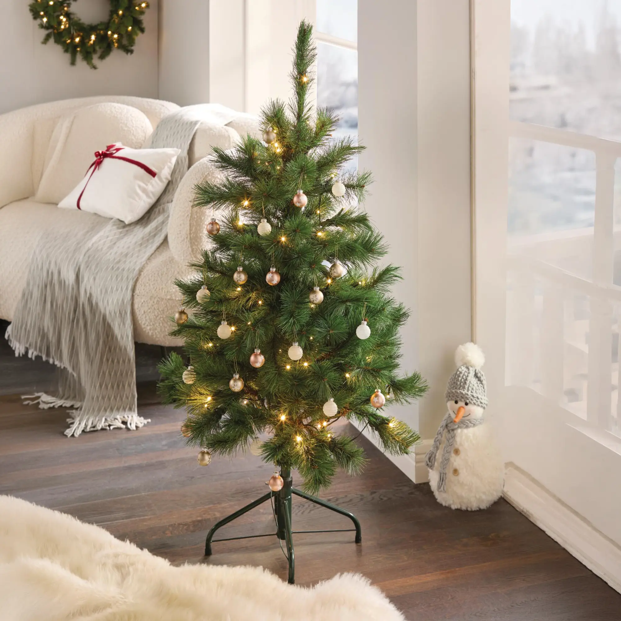Christbaumschmuck "Stern &amp; Schneeflocke", 27er Set  im Frank Flechtwaren Online Shop für Weihnachtliche Dekokugeln kaufen