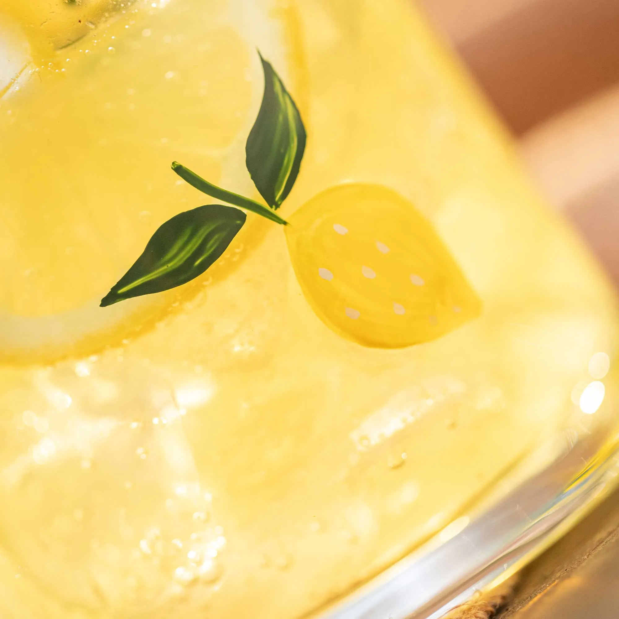 Glas "Zitrone", 2er Set  im Frank Flechtwaren Online Shop für Lemon Sorbet kaufen