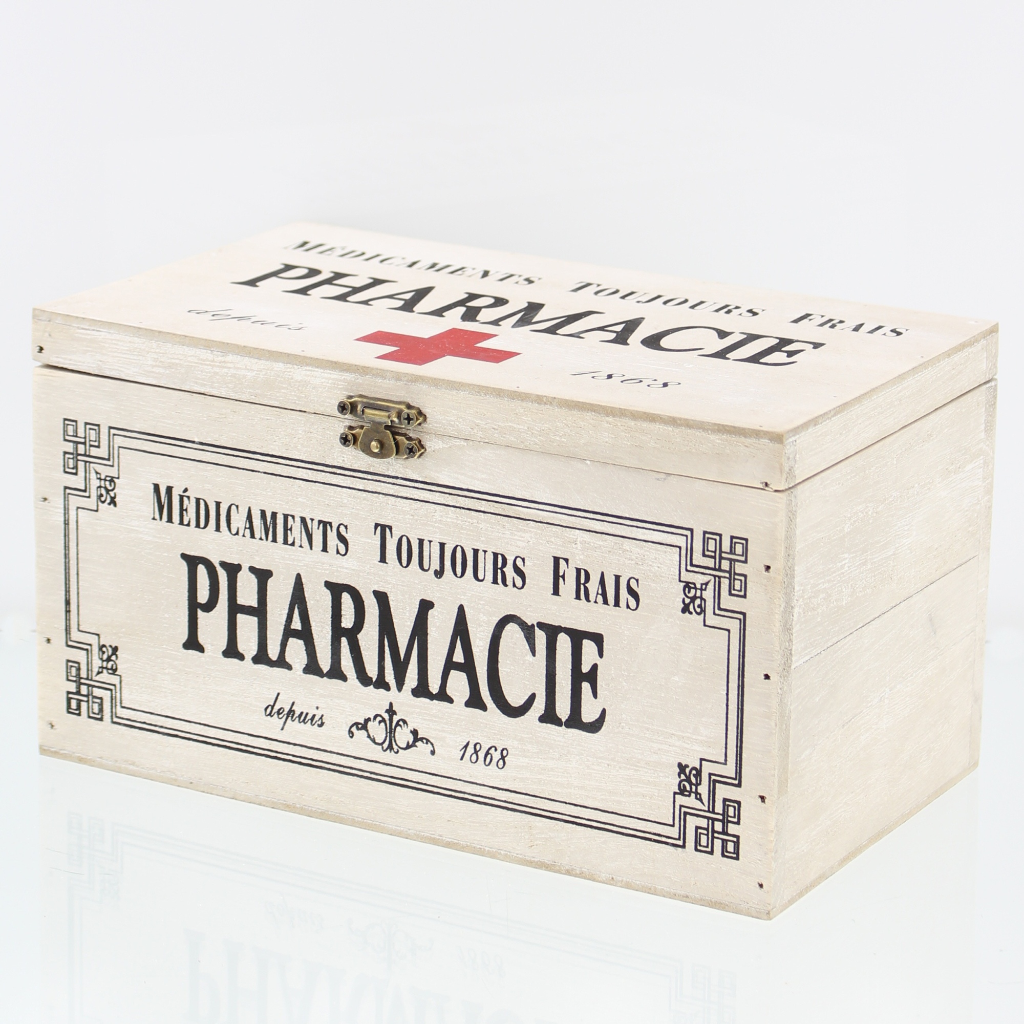 Dekobox "Pharmacie" im Frank Flechtwaren Online Shop für Badezimmer kaufen Dekobox "Pharmacie" im Frank Flechtwaren Online Shop für Badezimmer kaufen
