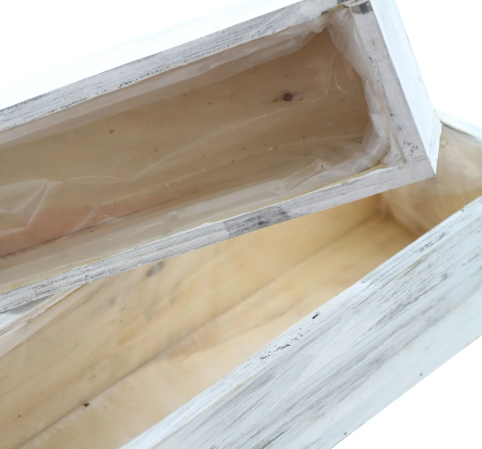 Pflanzer "Shabby-White", 2er Set  im Frank Flechtwaren Online Shop für Ostern kaufen