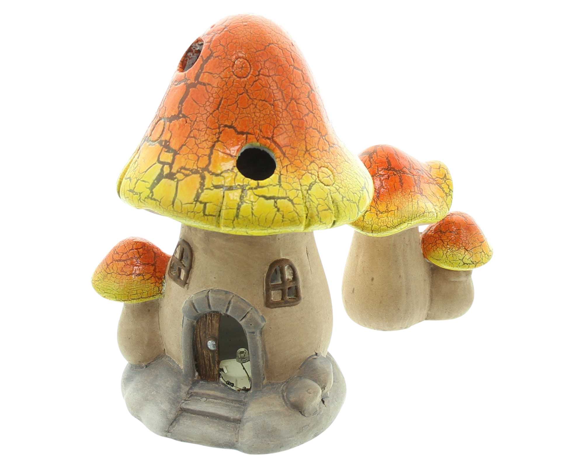 LED-Pilz "Haus", 2er Set  im Frank Flechtwaren Online Shop für Herbst kaufen