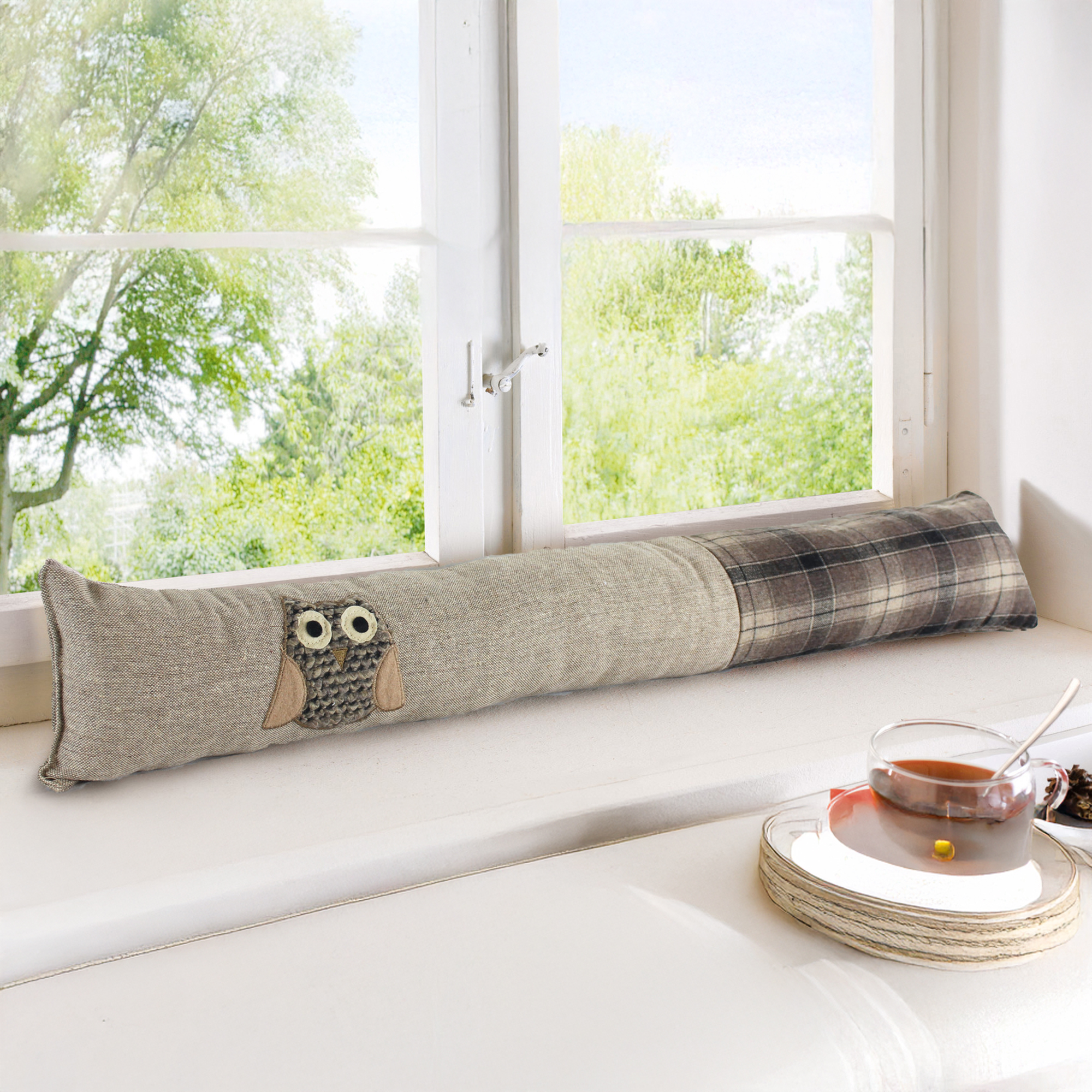 Zugluftstopper "Eule"  im Frank Flechtwaren Online Shop kaufen