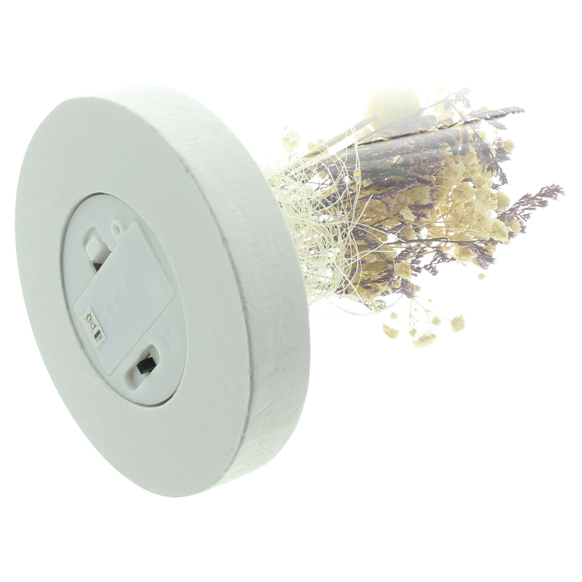 LED-Glocke "Trockenblumen"  im Frank Flechtwaren Online Shop für LED-Dekoobjekte kaufen