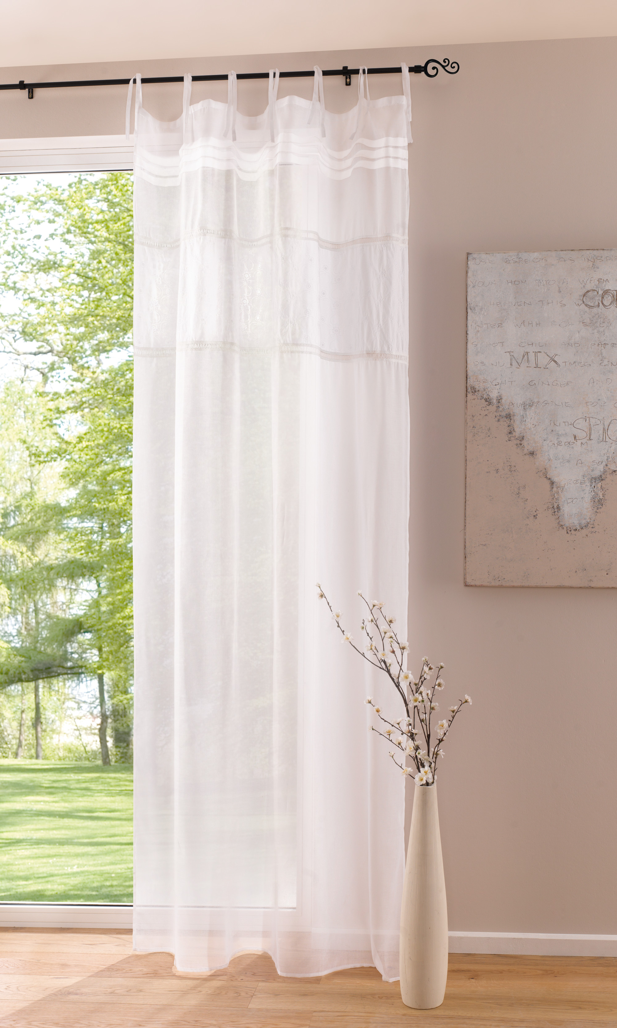 Vorhang "Cottage"  im Frank Flechtwaren Online Shop kaufen
