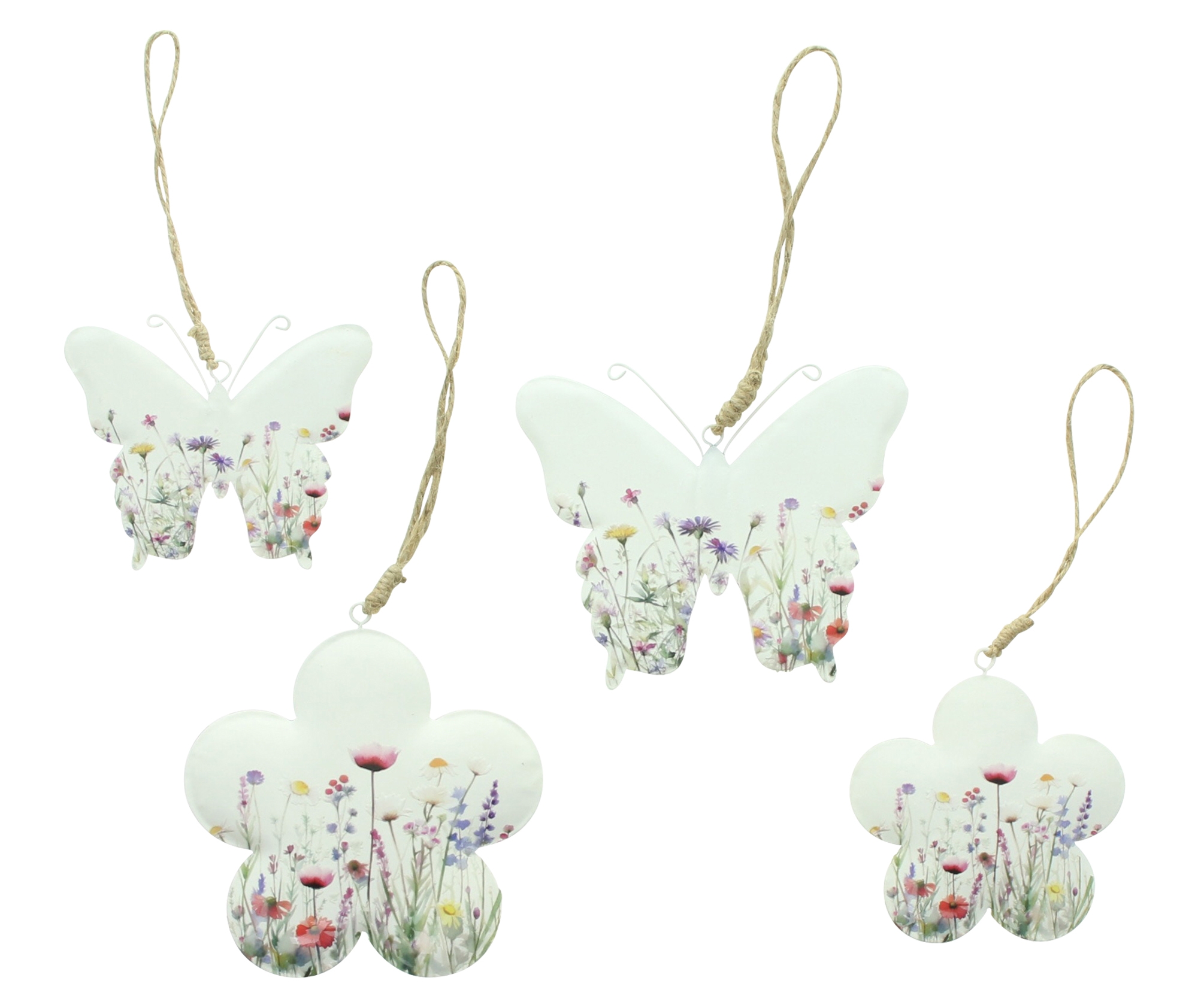 Hänger "Frühlingswiese", 4er Set  im Frank Flechtwaren Online Shop für Gerade eingetroffen kaufen