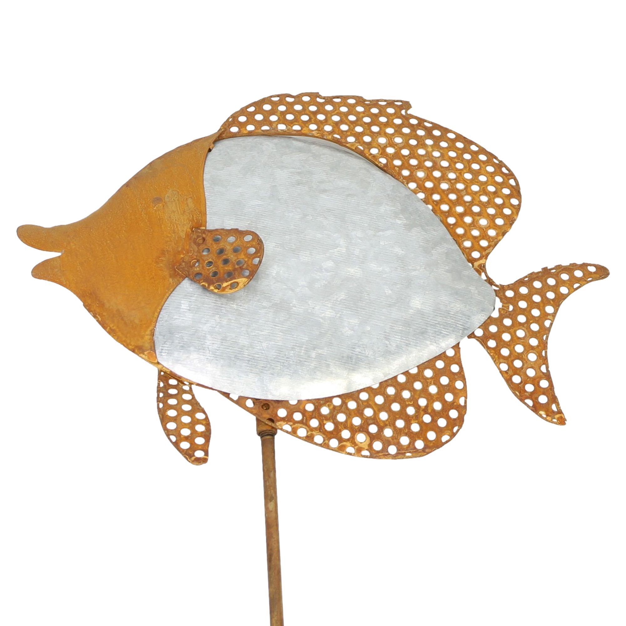 Gartenstecker "Fisch"  im Frank Flechtwaren Online Shop für Gartenstecker kaufen
