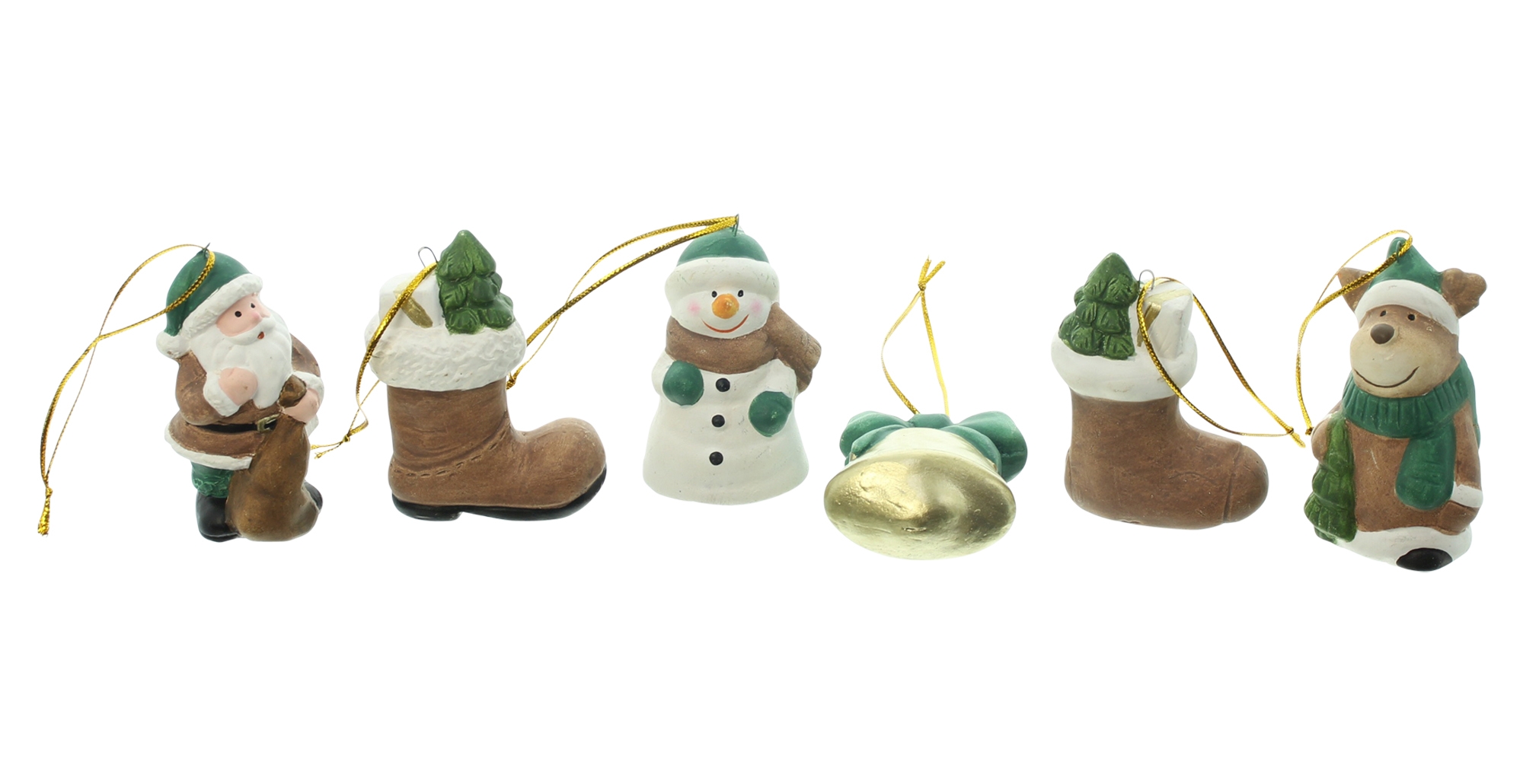 Hänger "Weihnachtszeit", 6er Set  im Frank Flechtwaren Online Shop kaufen