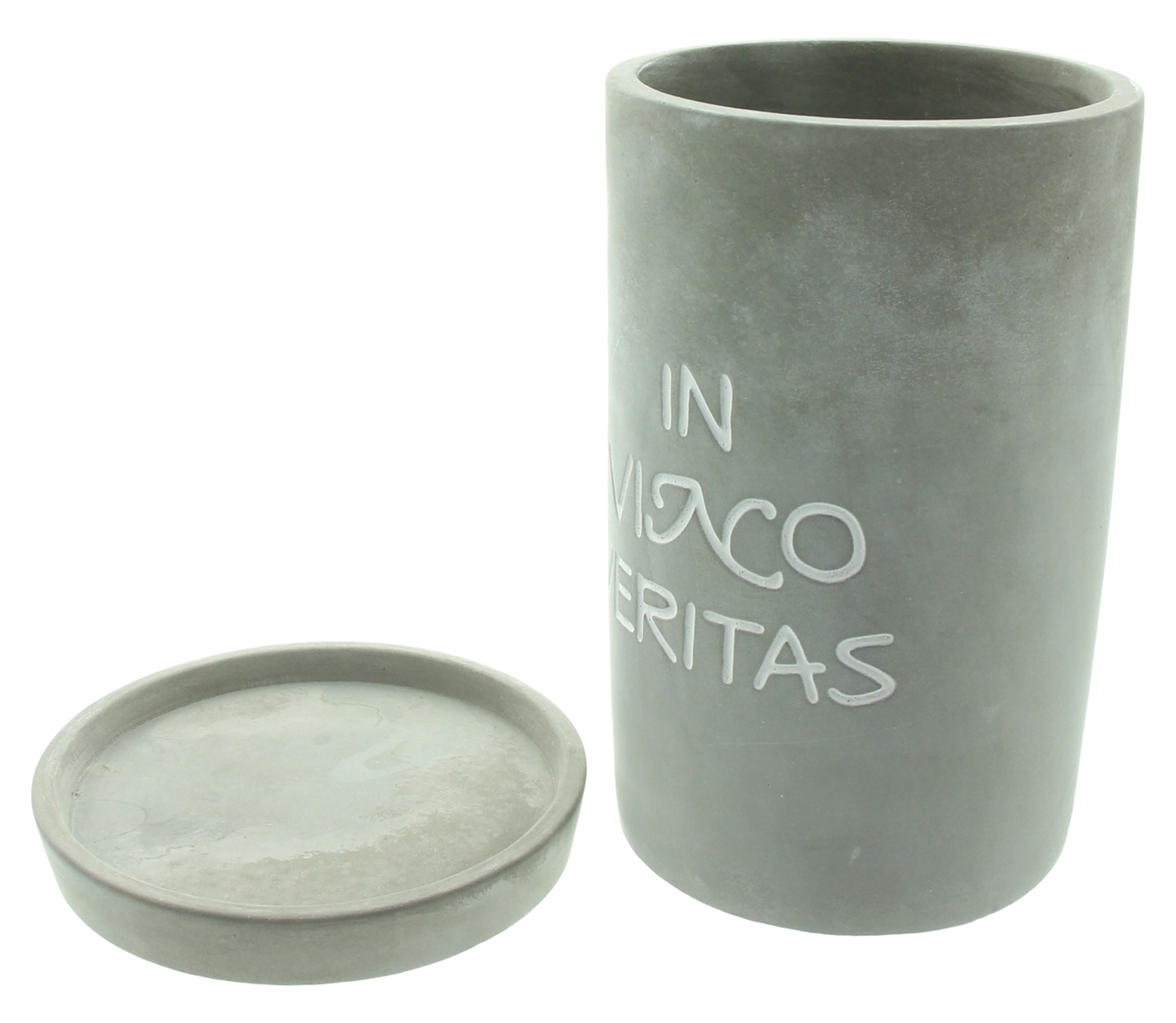 Weinkühler "Beton-Style", 2tlg.  im Frank Flechtwaren Online Shop für Küche kaufen