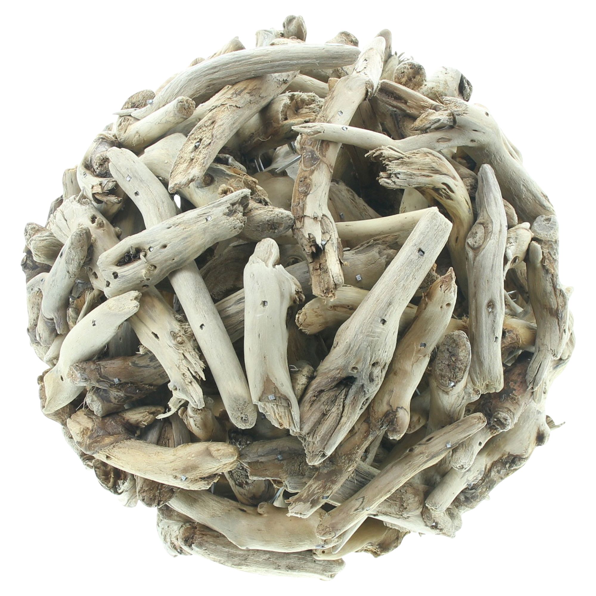 Kugel "Wurzelholz"  im Frank Flechtwaren Online Shop für Dekokugeln kaufen