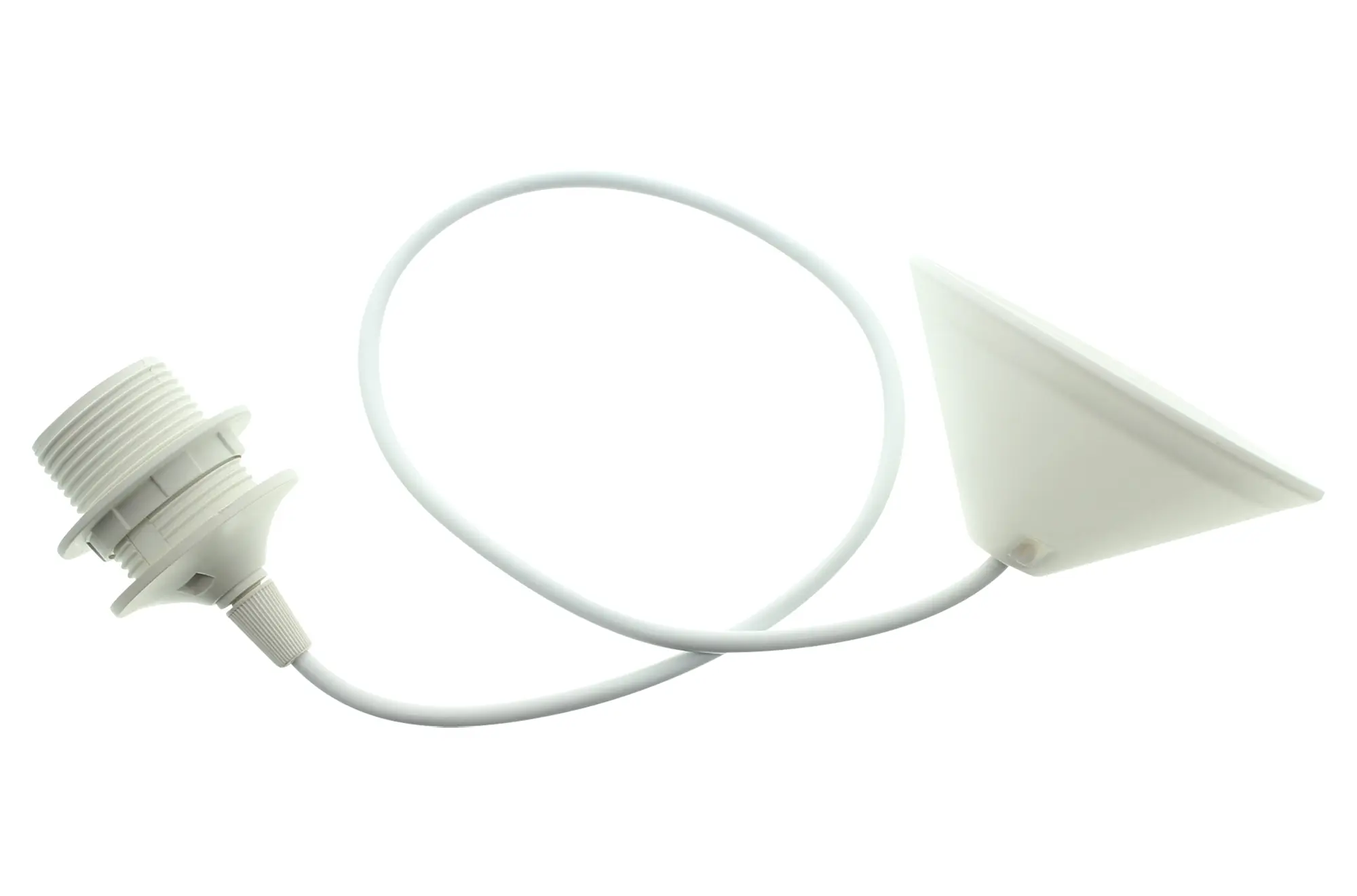 Lampen-Aufhängung "White"  im Frank Flechtwaren Online Shop für Wohnzimmer kaufen