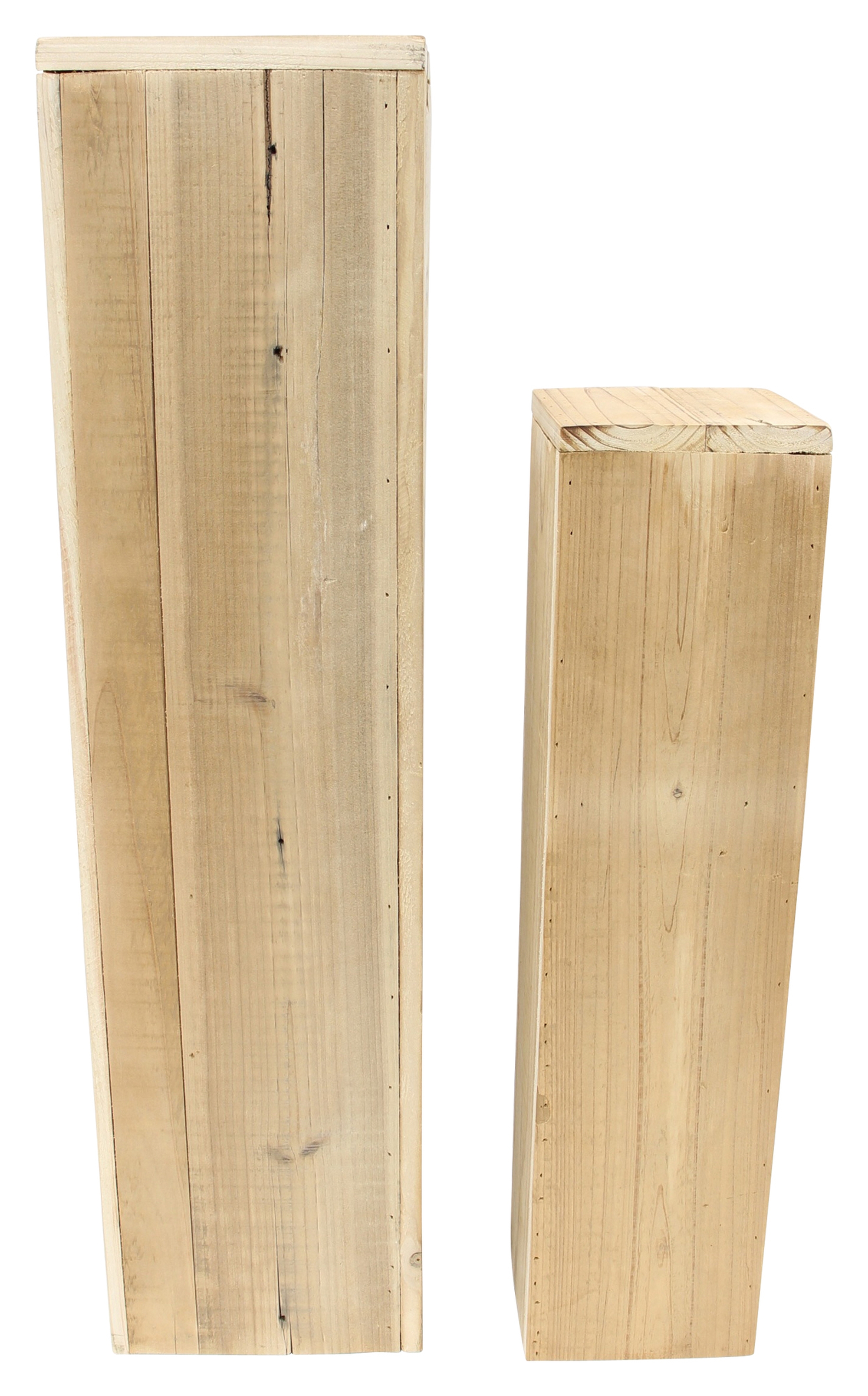 Säule "Rustikal", 2er Set im Frank Flechtwaren Online Shop für Herbst kaufen Säule "Rustikal", 2er Set im Frank Flechtwaren Online Shop für Herbst kaufen
