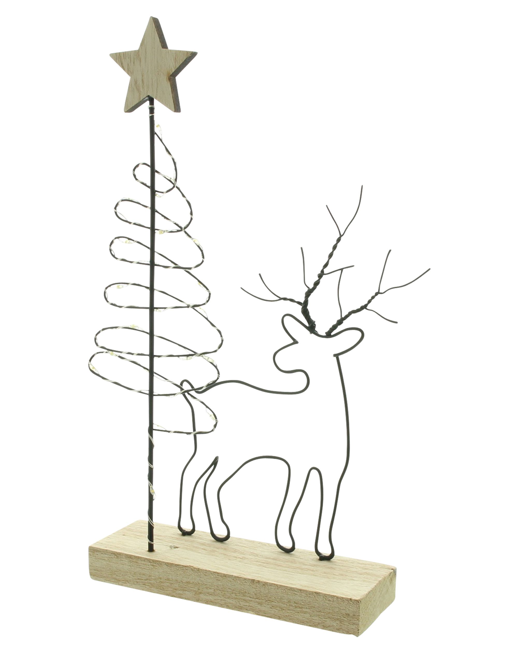 LED-Deko "Winterwald"  im Frank Flechtwaren Online Shop für Weihnachten kaufen
