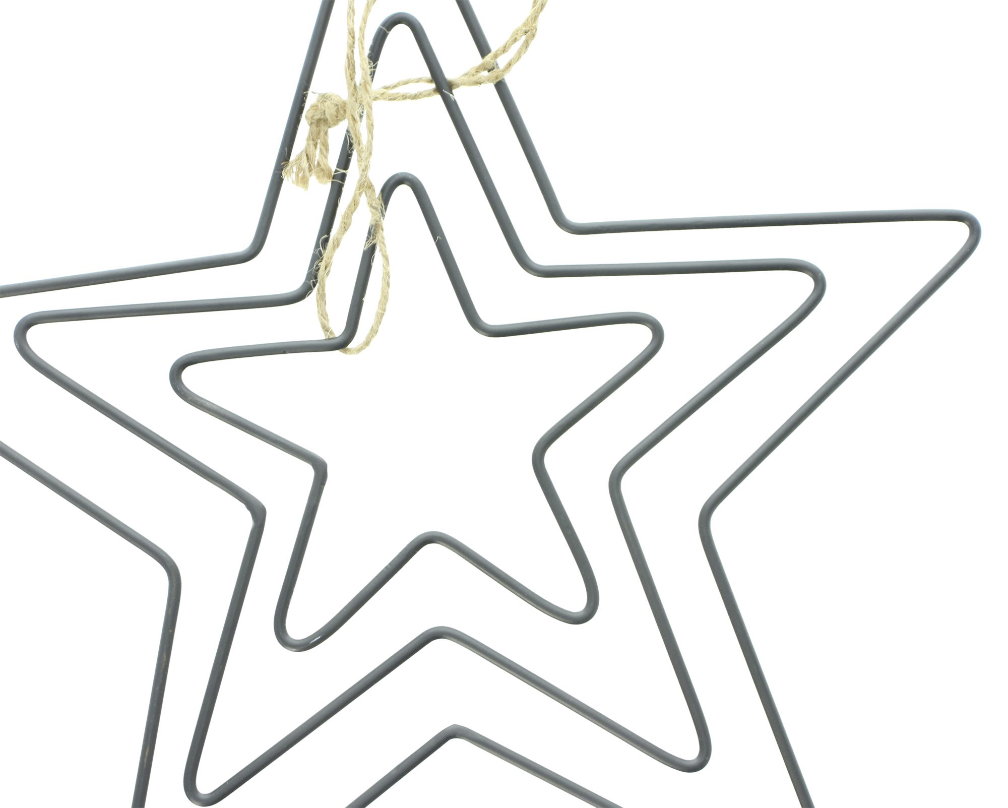 Hänger "Stern", 3er Set  im Frank Flechtwaren Online Shop für Weihnachten kaufen