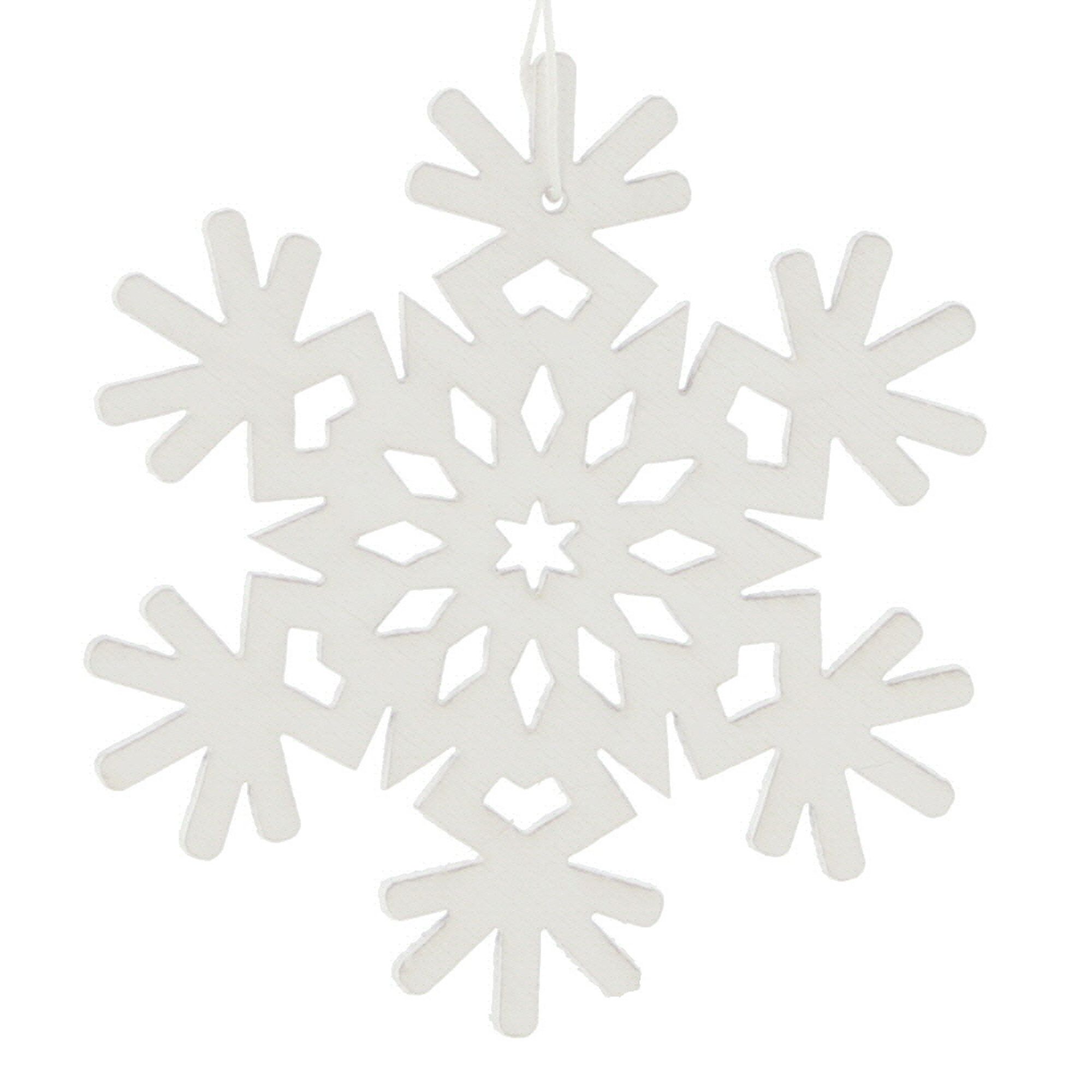 Hänger "Schneeflocke", 18er Set im Frank Flechtwaren Online Shop für Weihnachten kaufen Hänger "Schneeflocke", 18er Set im Frank Flechtwaren Online Shop für Weihnachten kaufen