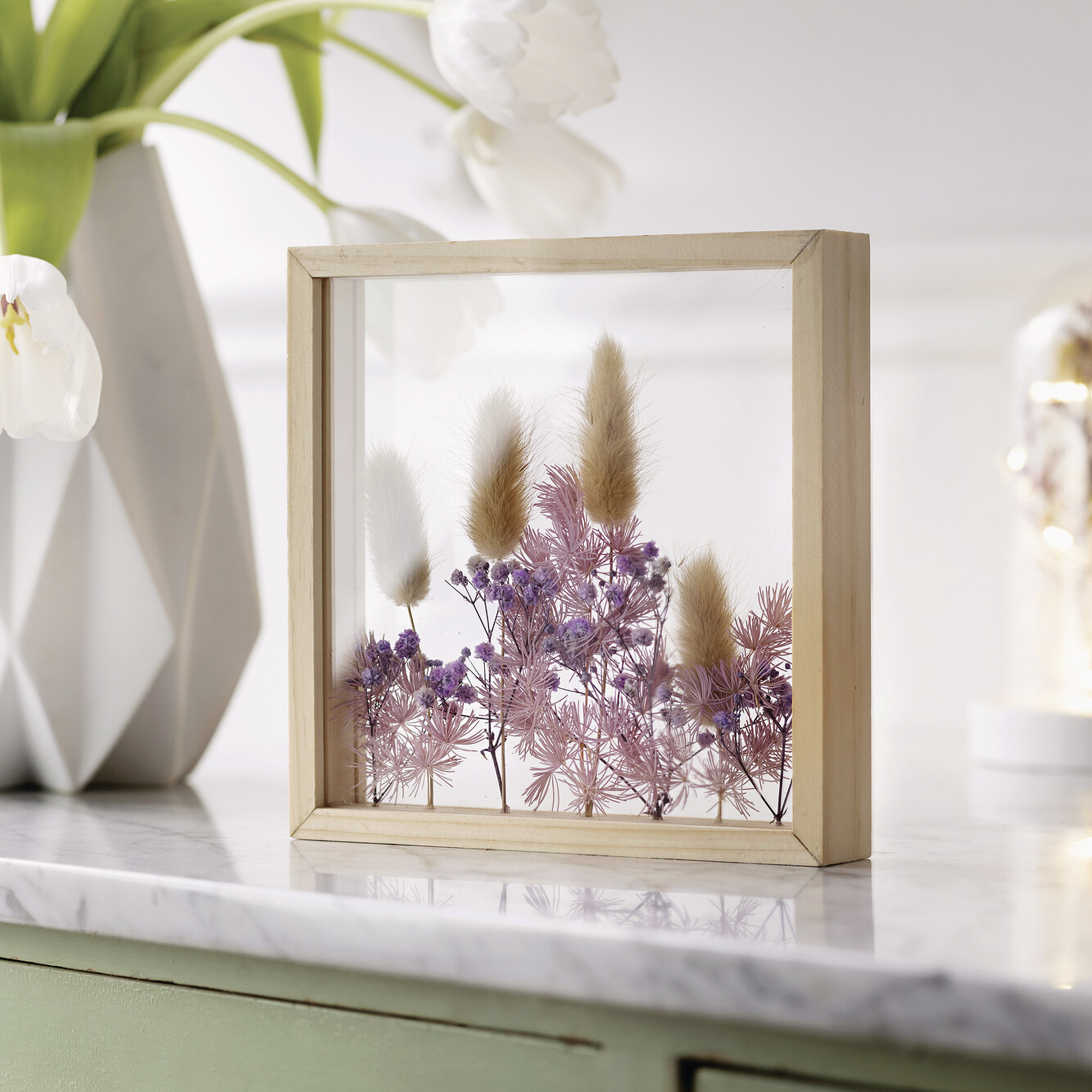 Dekorahmen "Trockenblumen"  im Frank Flechtwaren Online Shop kaufen
