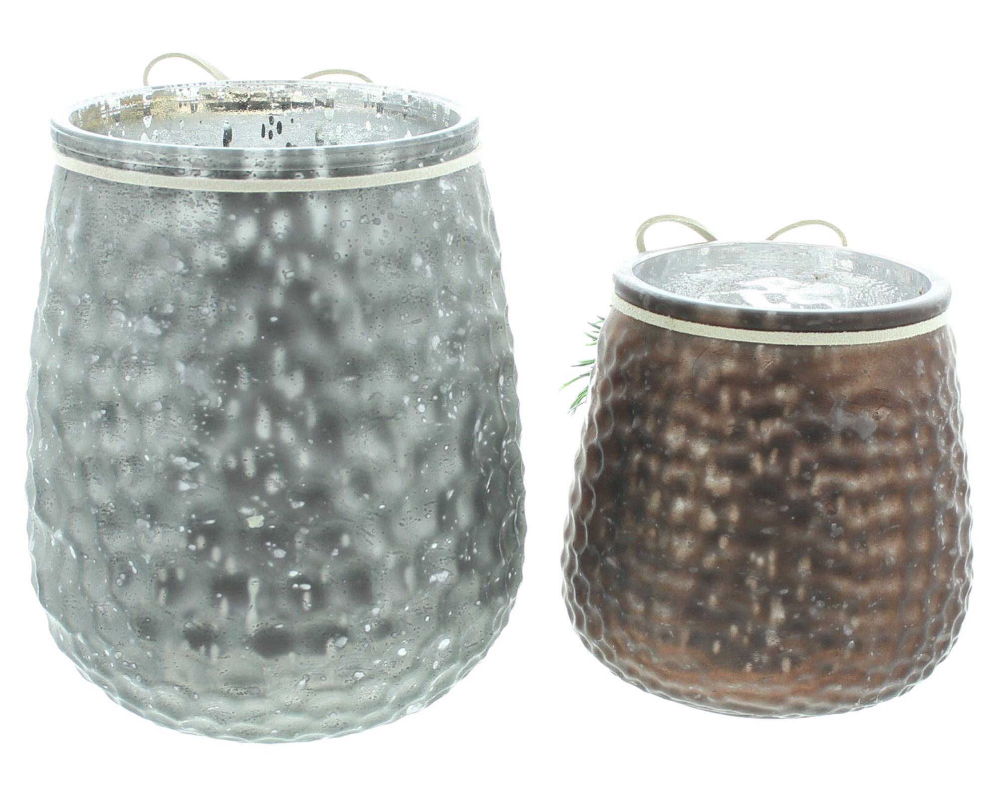 Acheter Lot de 2 photophores "Suspension de cerf"  dans la boutique en ligne de Frank Flechtwaren pour Noël