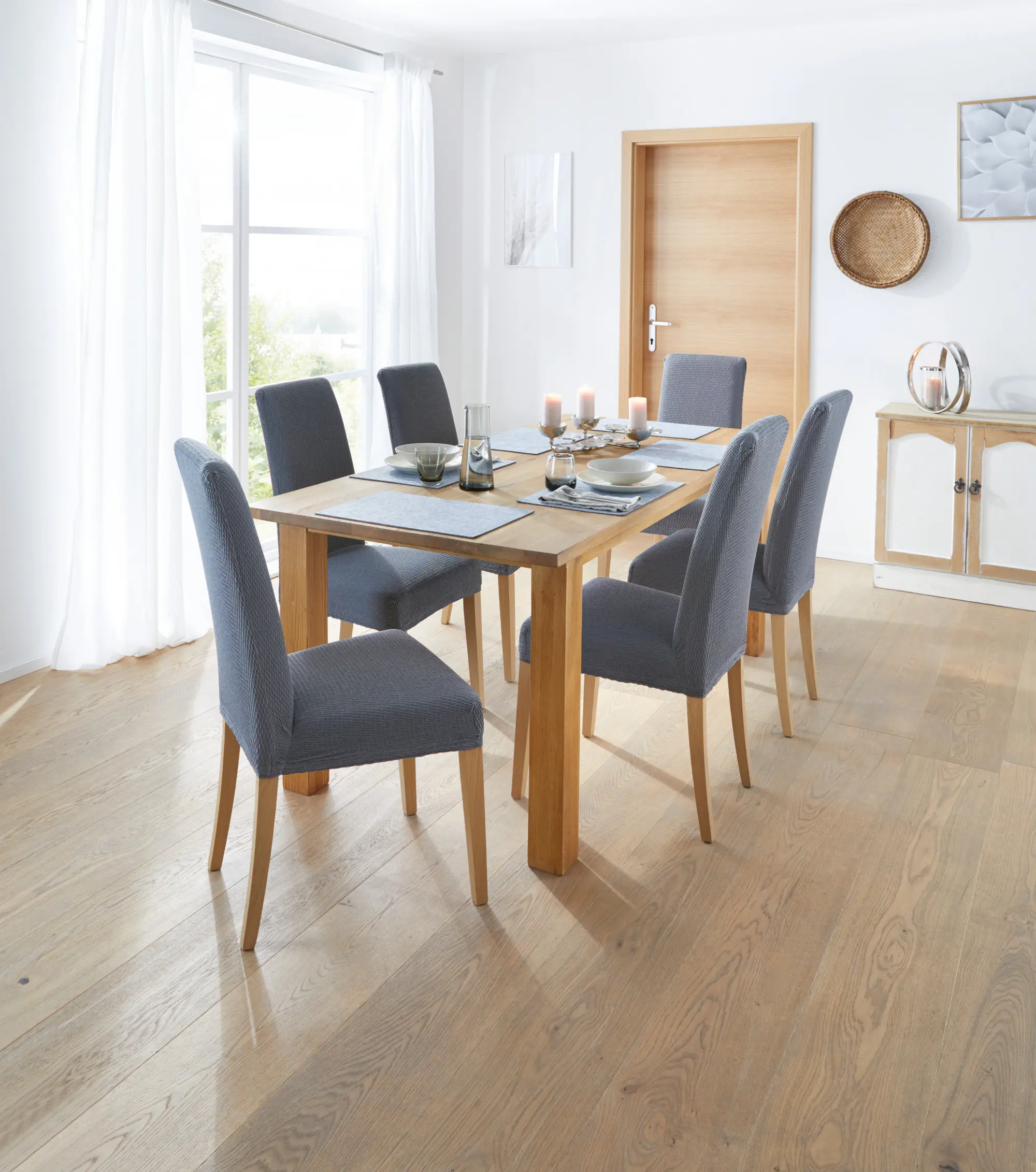 Stuhlbezug "Elegance", 4er Set im Frank Flechtwaren Online Shop für Ostern kaufen Stuhlbezug "Elegance", 4er Set im Frank Flechtwaren Online Shop für Ostern kaufen