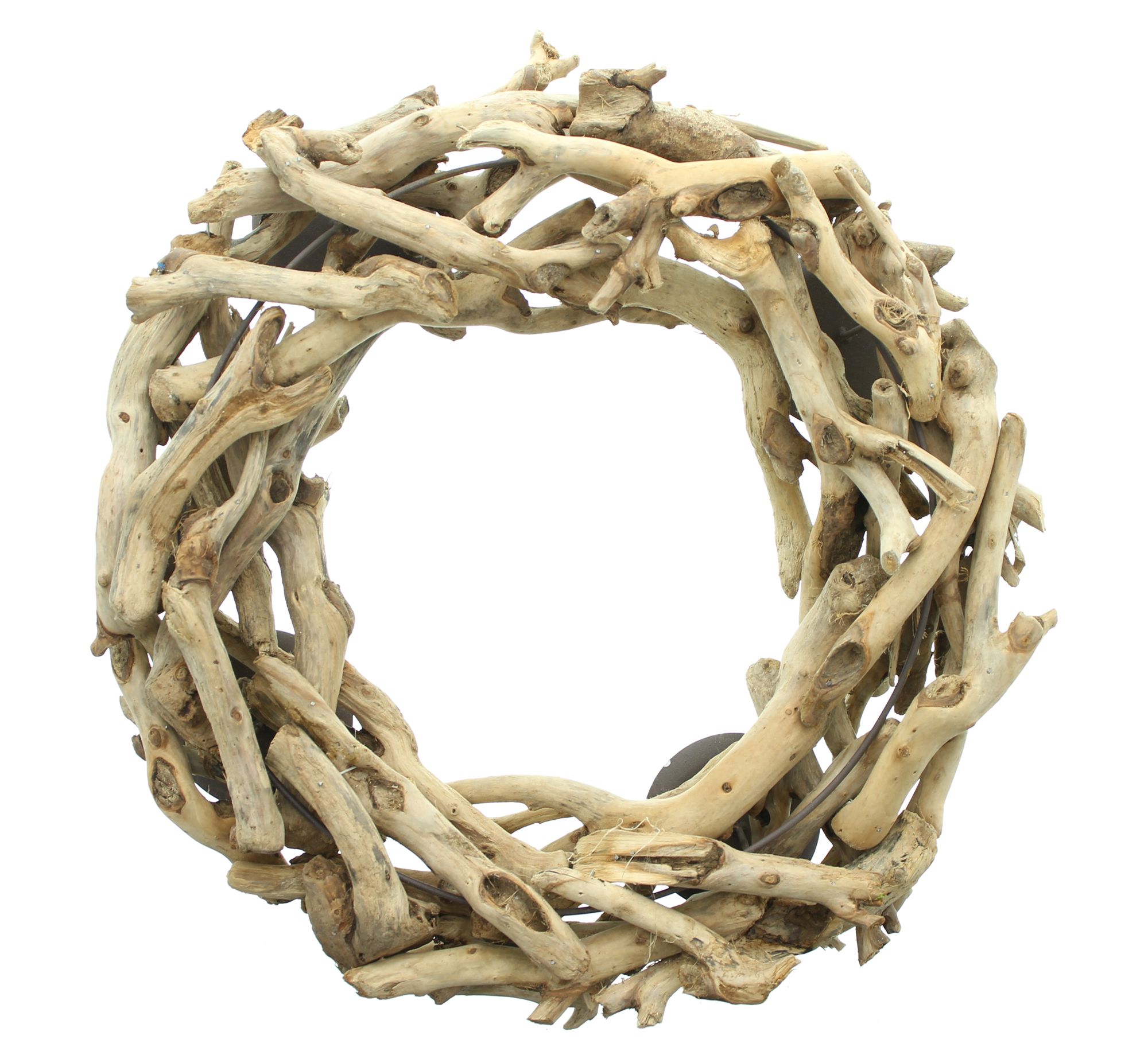 Adventskranz "Treibholz" im Frank Flechtwaren Online Shop für Weihnachten kaufen Adventskranz "Treibholz" im Frank Flechtwaren Online Shop für Weihnachten kaufen