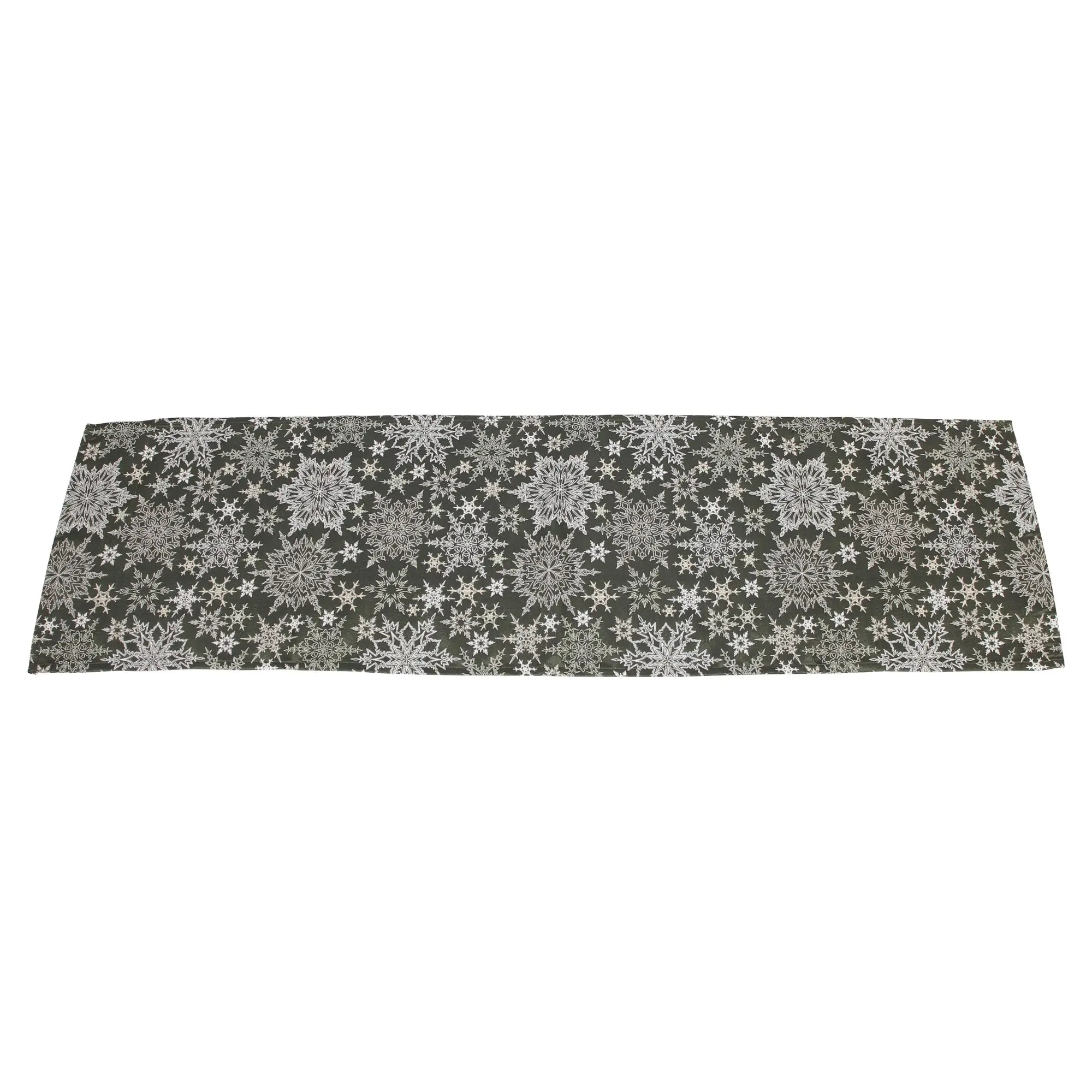 Tischläufer "Schneeflockenzierde"  im Frank Flechtwaren Online Shop für Weihnachtliche Tischwäsche kaufen