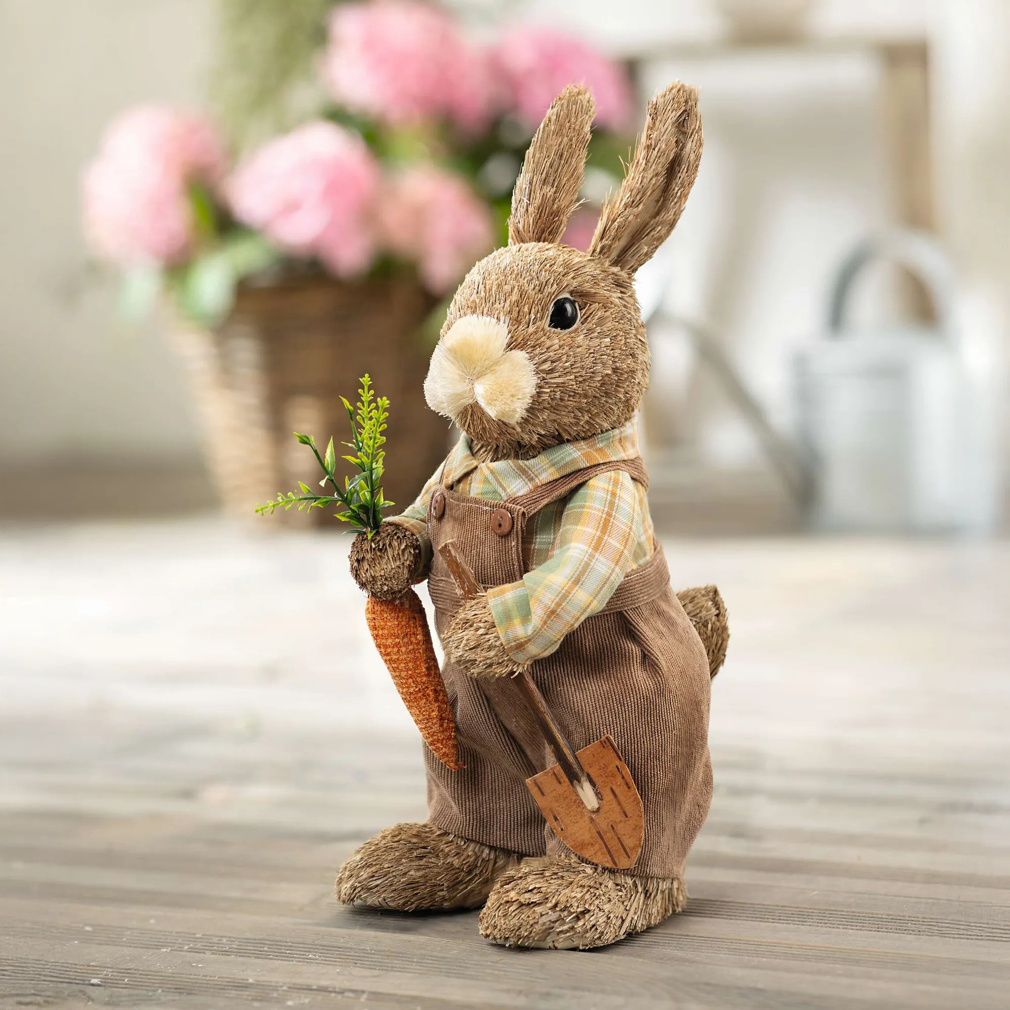Hasenfigur "Rüdiger"  im Frank Flechtwaren Online Shop für Hasen &amp; Co kaufen