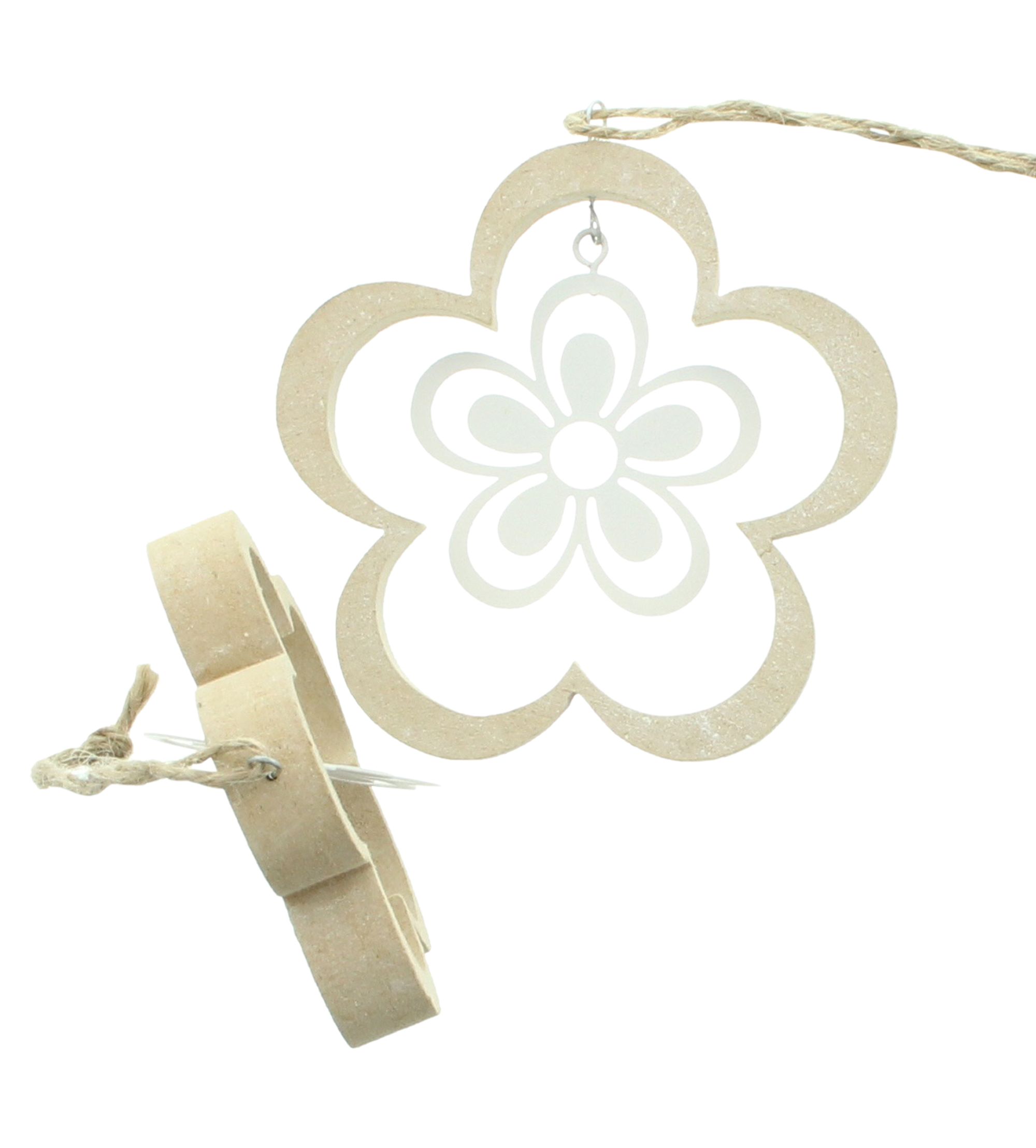 Hänger "Blume", 3er Set  im Frank Flechtwaren Online Shop für Ostern kaufen