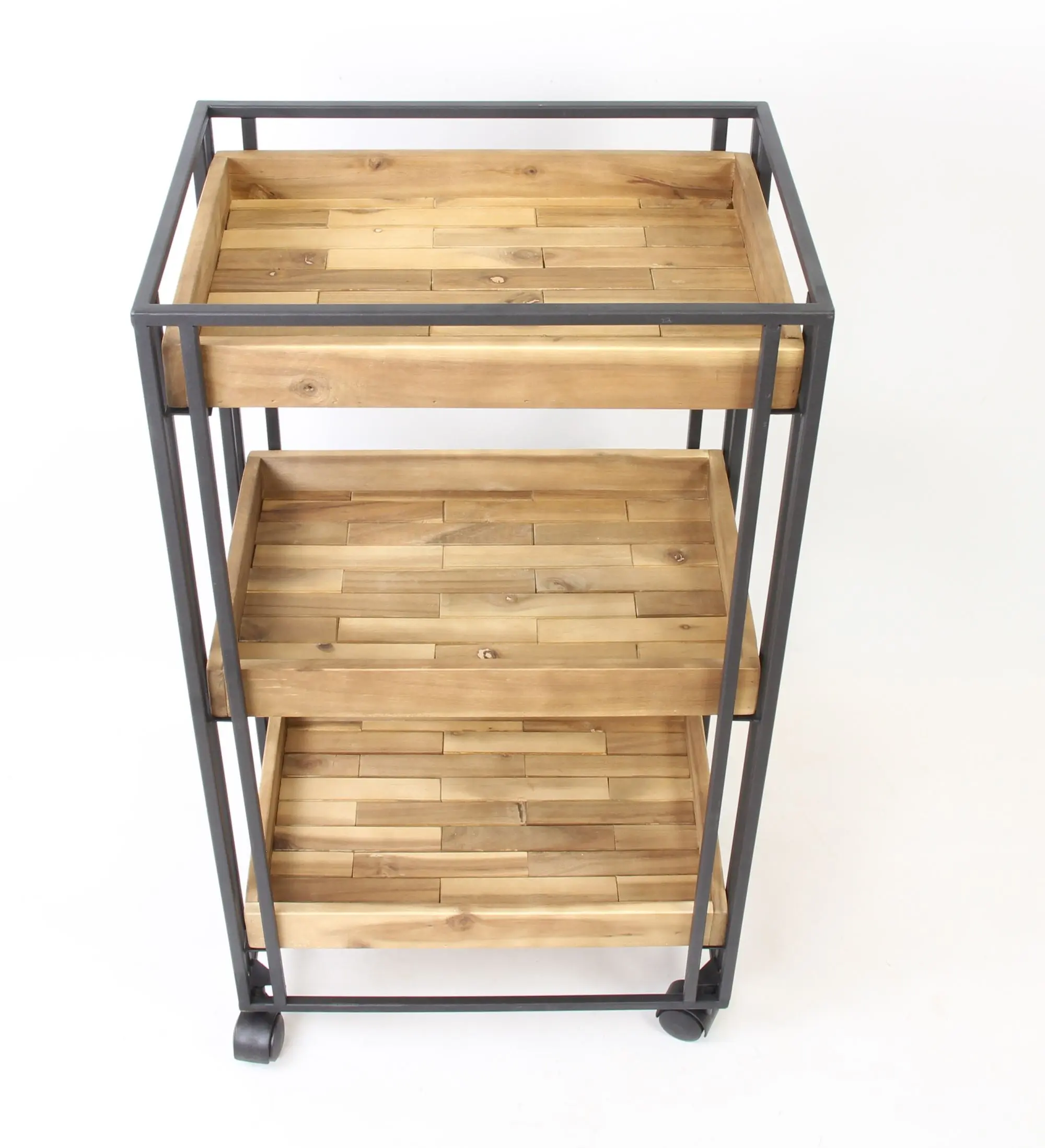 Servierwagen "Living-Wood"  im Frank Flechtwaren Online Shop für Küche kaufen