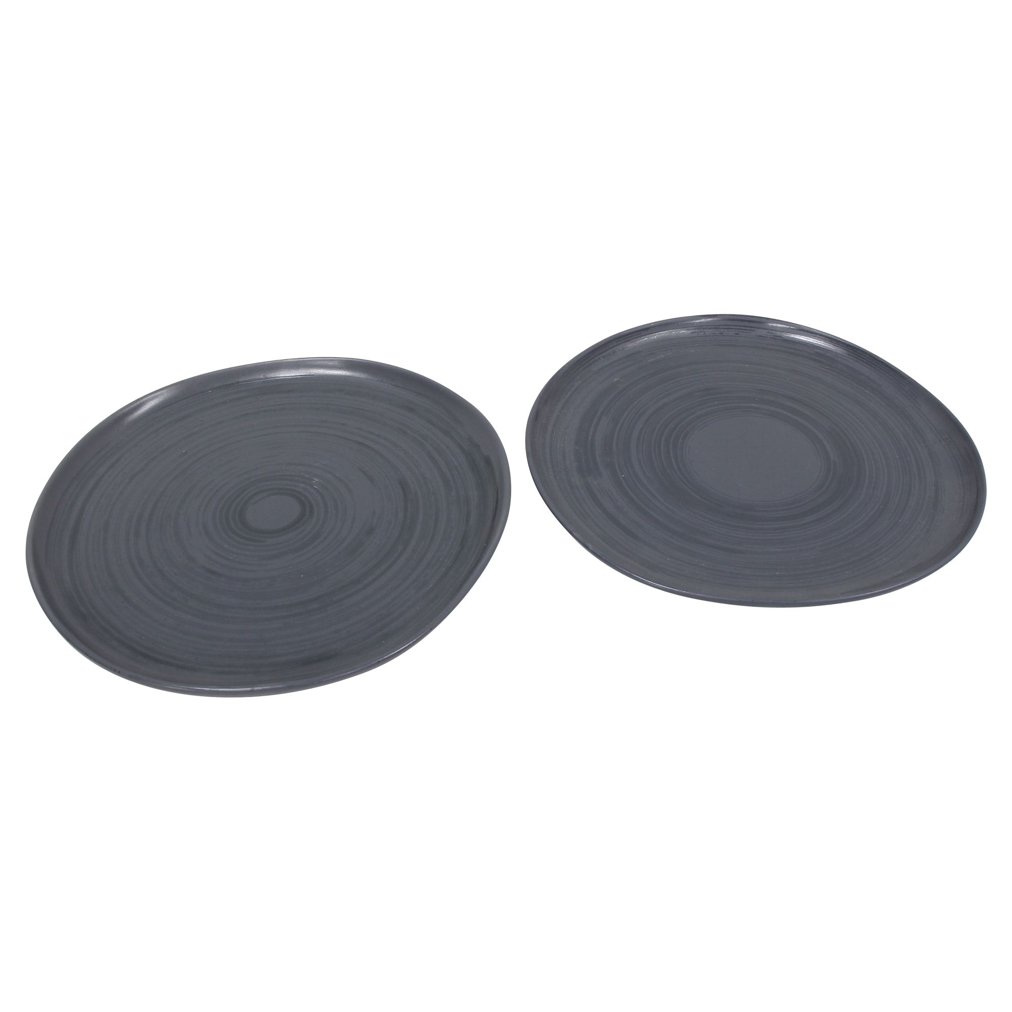 Großer Teller "Circle", 2er Set  im Frank Flechtwaren Online Shop für Küche kaufen