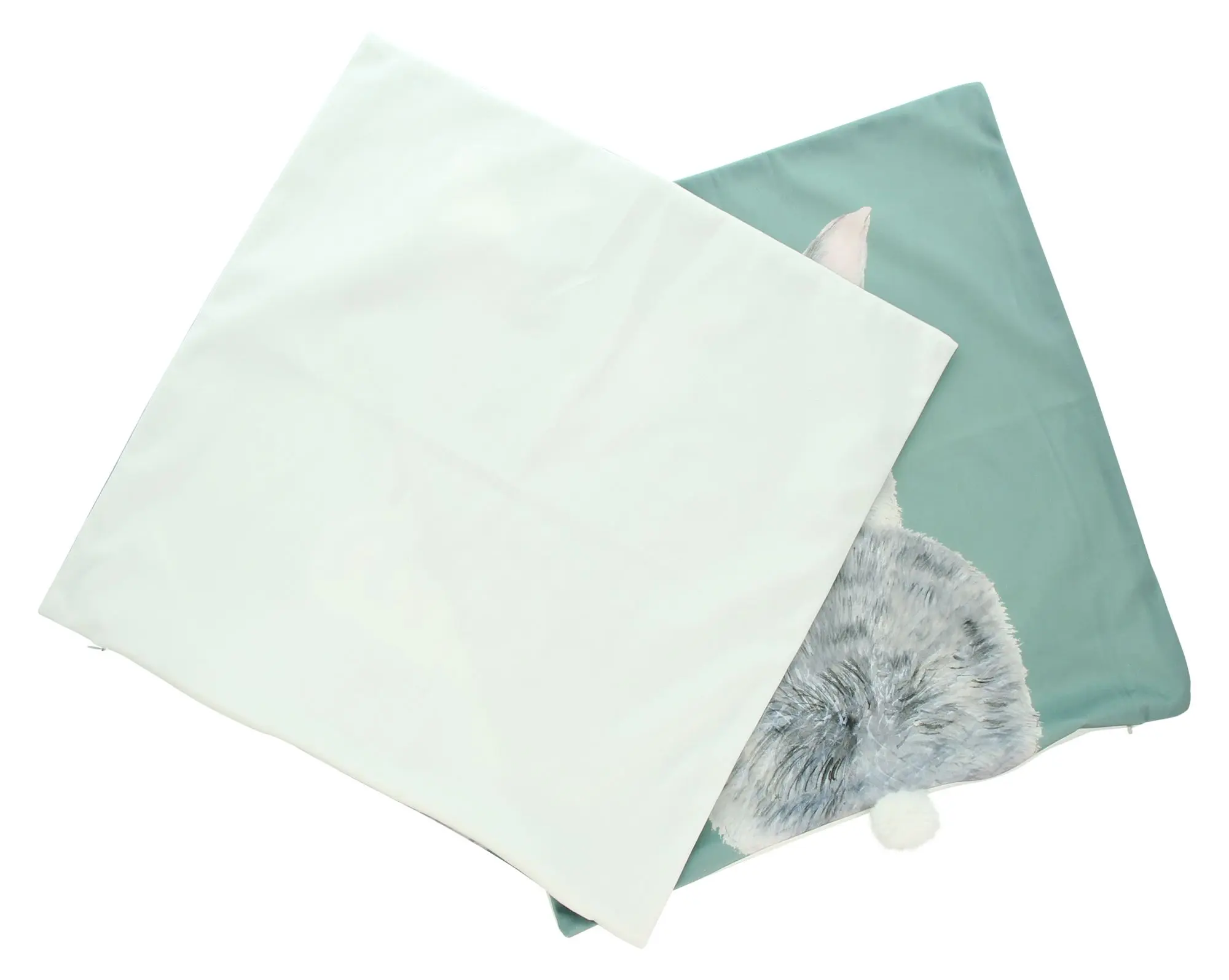 Kissenhülle "Häschen", 2er Set  im Frank Flechtwaren Online Shop für Ostern kaufen