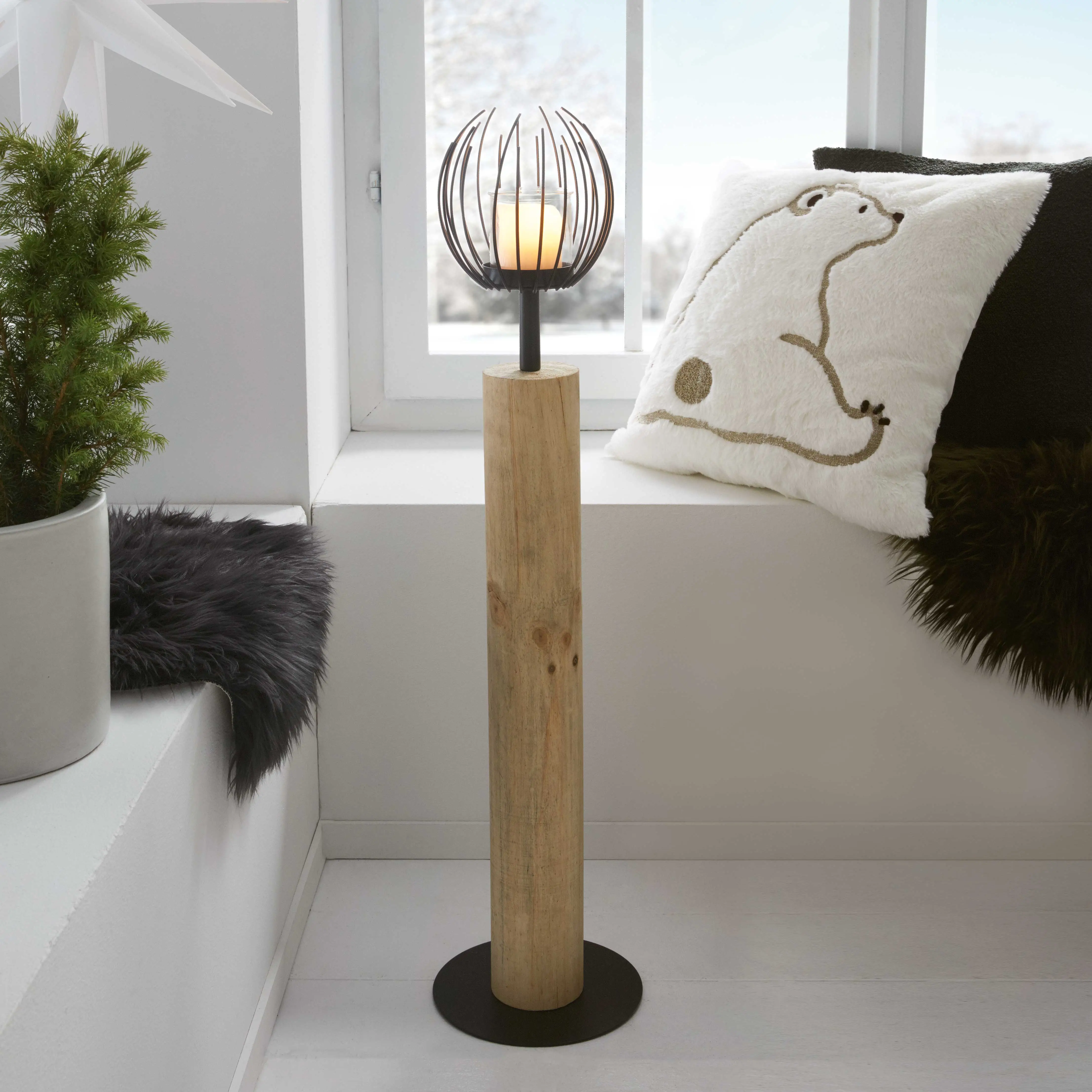 Windlicht-Säule "Blütenkorb" im Frank Flechtwaren Online Shop für Ostern kaufen Windlicht-Säule "Blütenkorb" im Frank Flechtwaren Online Shop für Ostern kaufen