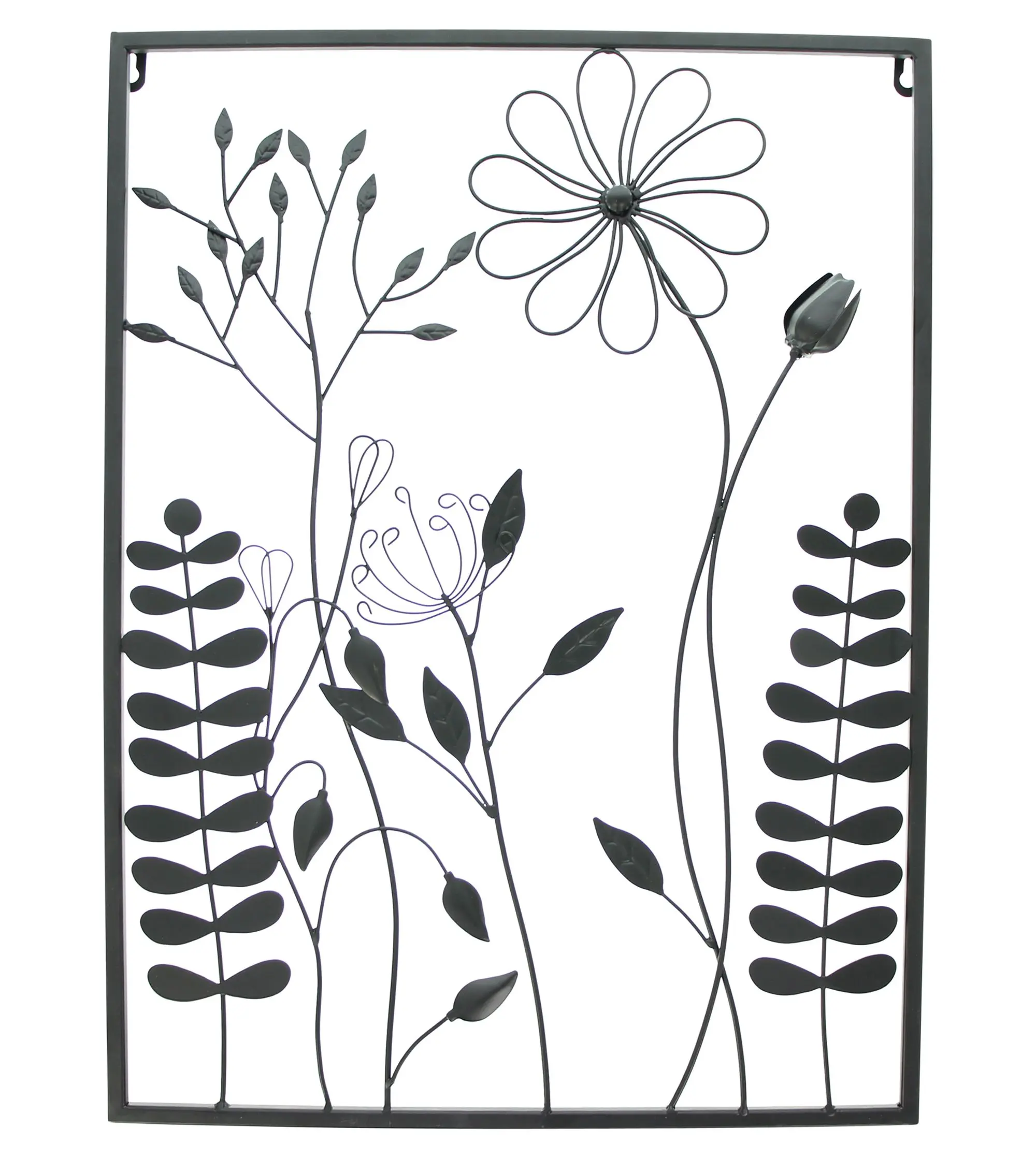 Bild "Black Flowers"  im Frank Flechtwaren Online Shop für Ostern kaufen