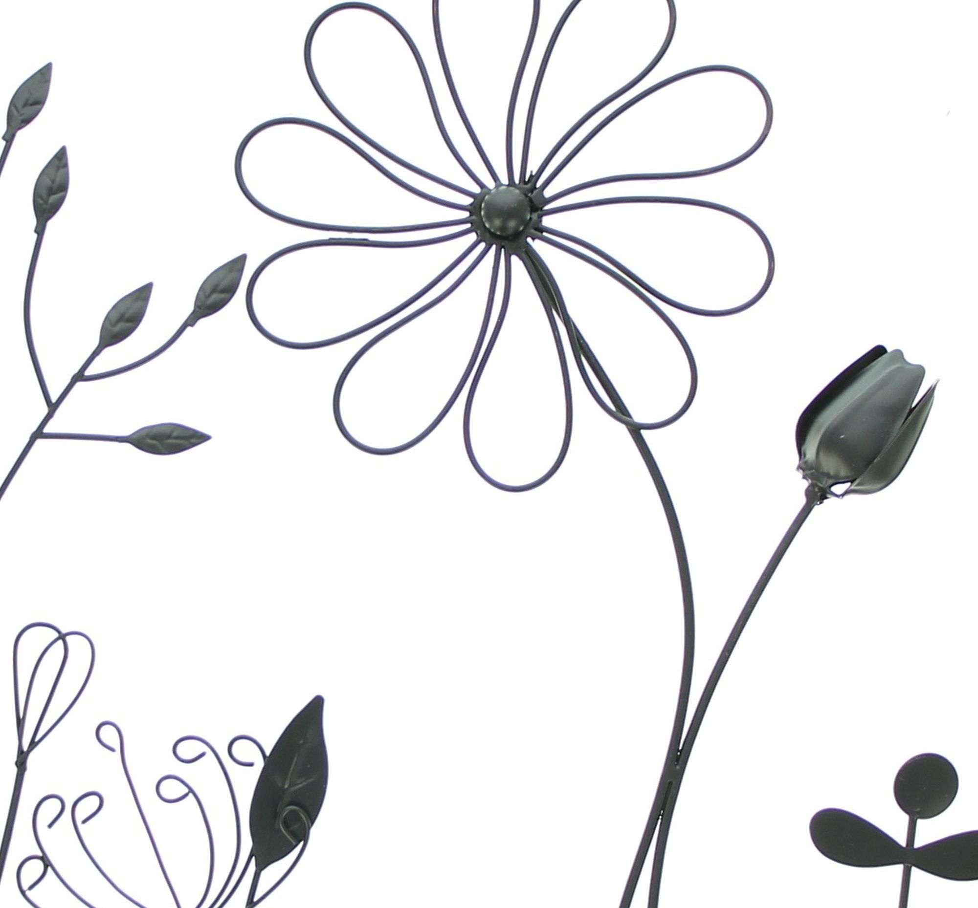 Bild "Black Flowers" im Frank Flechtwaren Online Shop für Ostern kaufen Bild "Black Flowers" im Frank Flechtwaren Online Shop für Ostern kaufen