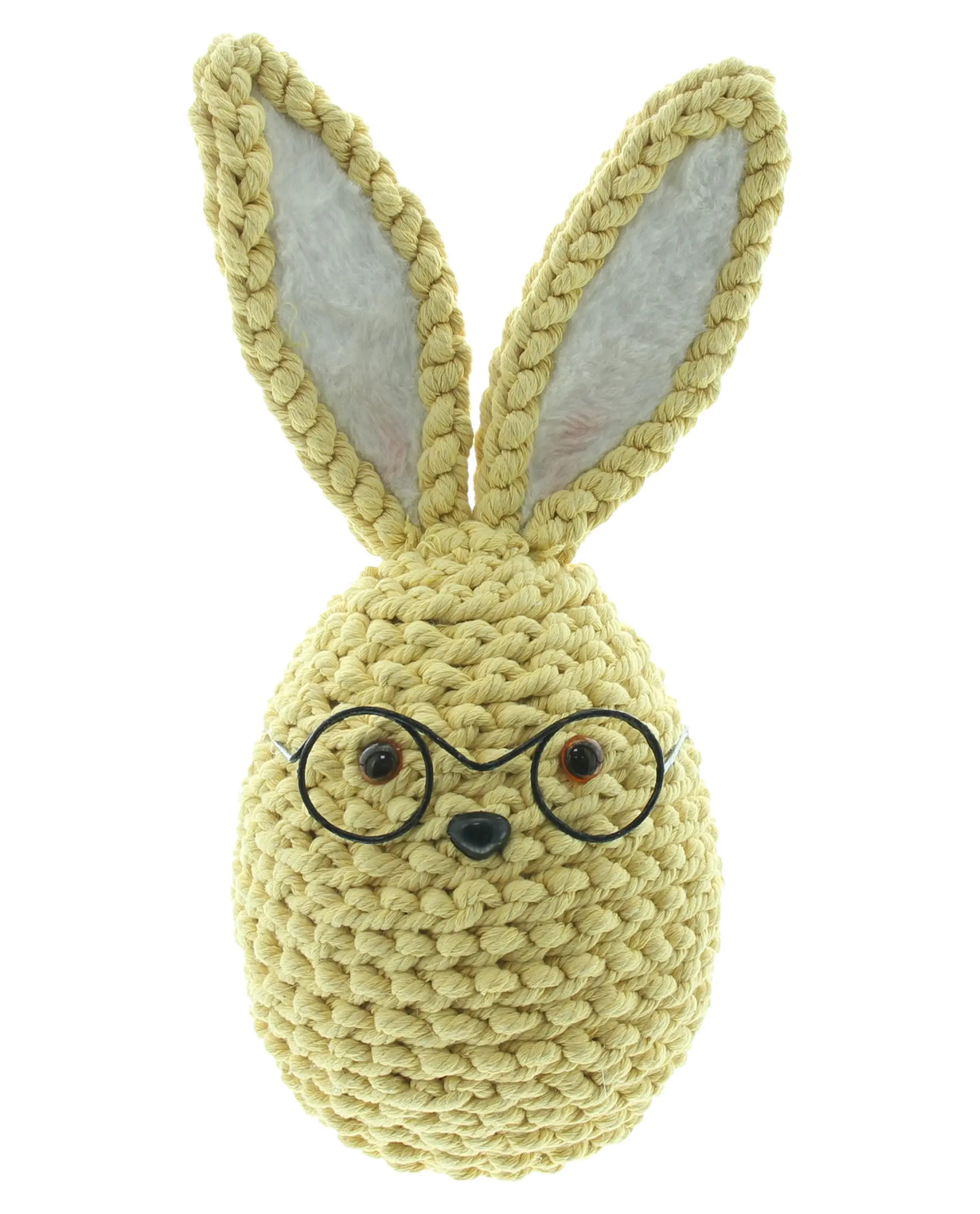 Hasenfigur "Professor Hoppel"  im Frank Flechtwaren Online Shop für Hasen &amp; Co kaufen