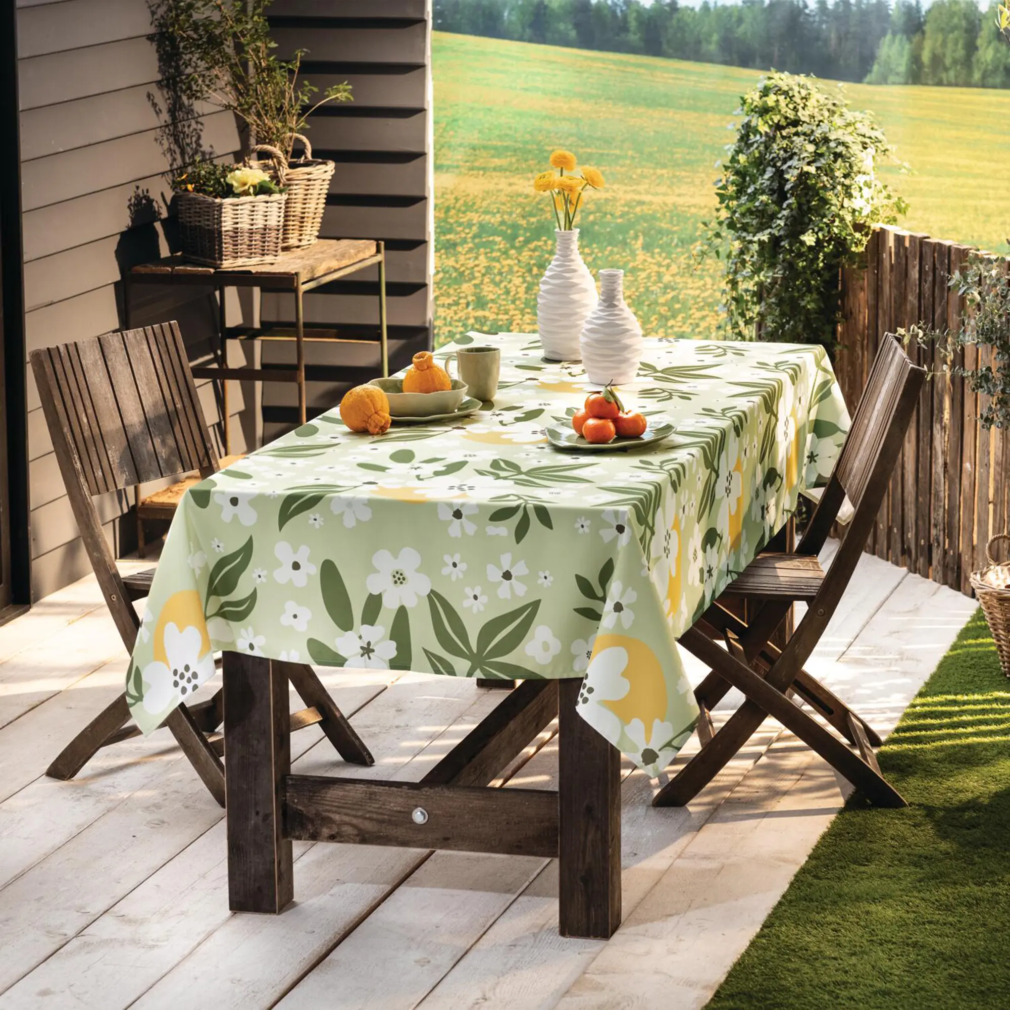 Tafeldecke "Outdoor-Feeling"  im Frank Flechtwaren Online Shop für Freche Früchtchen kaufen