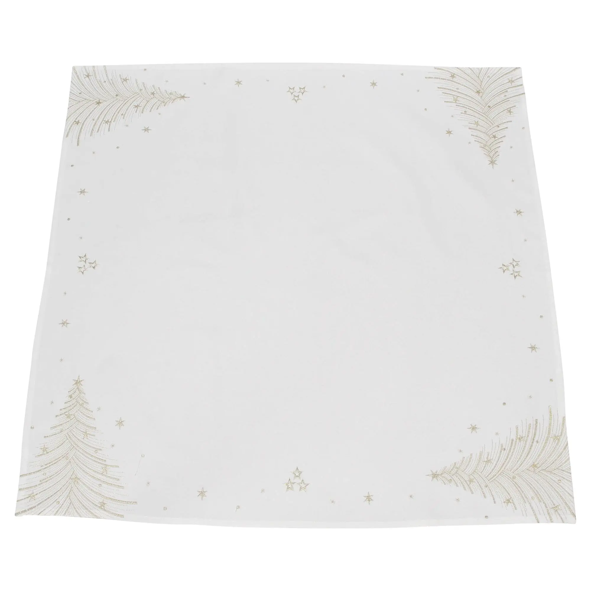 Tischdecke "Golden Christmas"  im Frank Flechtwaren Online Shop für Weihnachtliche Tischwäsche kaufen