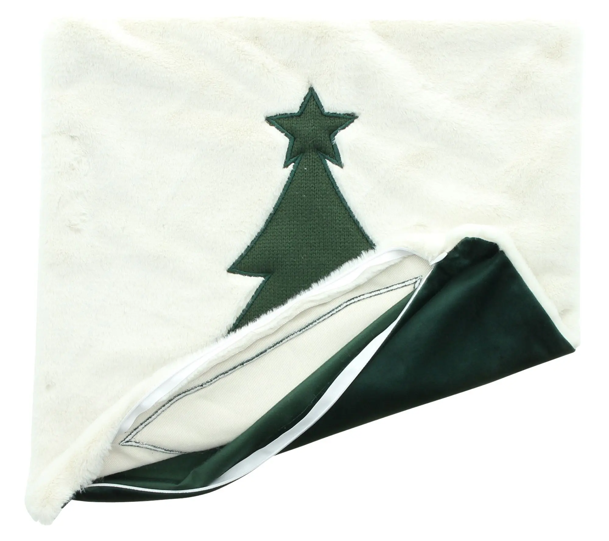 Kissenhülle "Weihnachtsbaum"  im Frank Flechtwaren Online Shop für Weihnachten kaufen