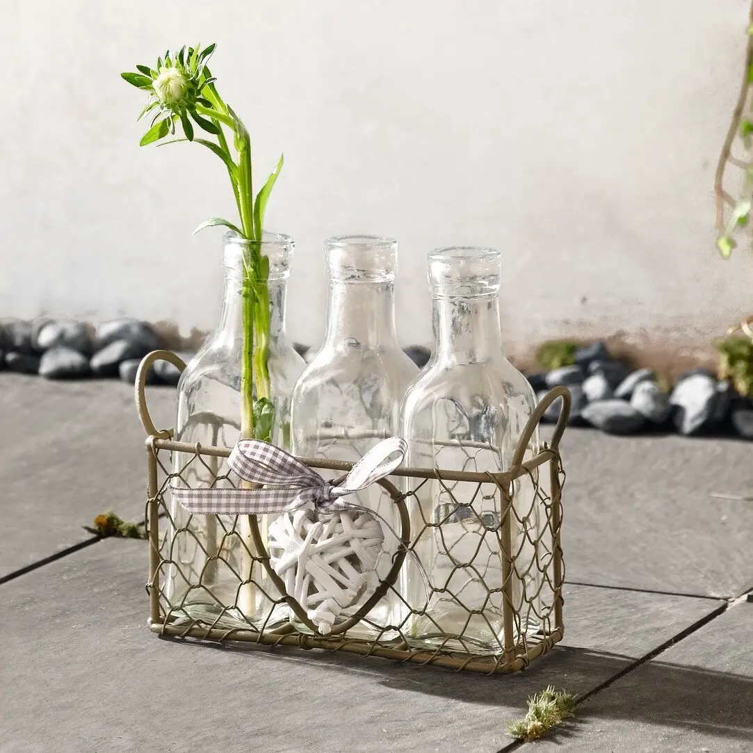 Vasenkörbchen "Romance", 4tlg. im Frank Flechtwaren Online Shop für Dekovasen kaufen Vasenkörbchen "Romance", 4tlg. im Frank Flechtwaren Online Shop für Dekovasen kaufen
