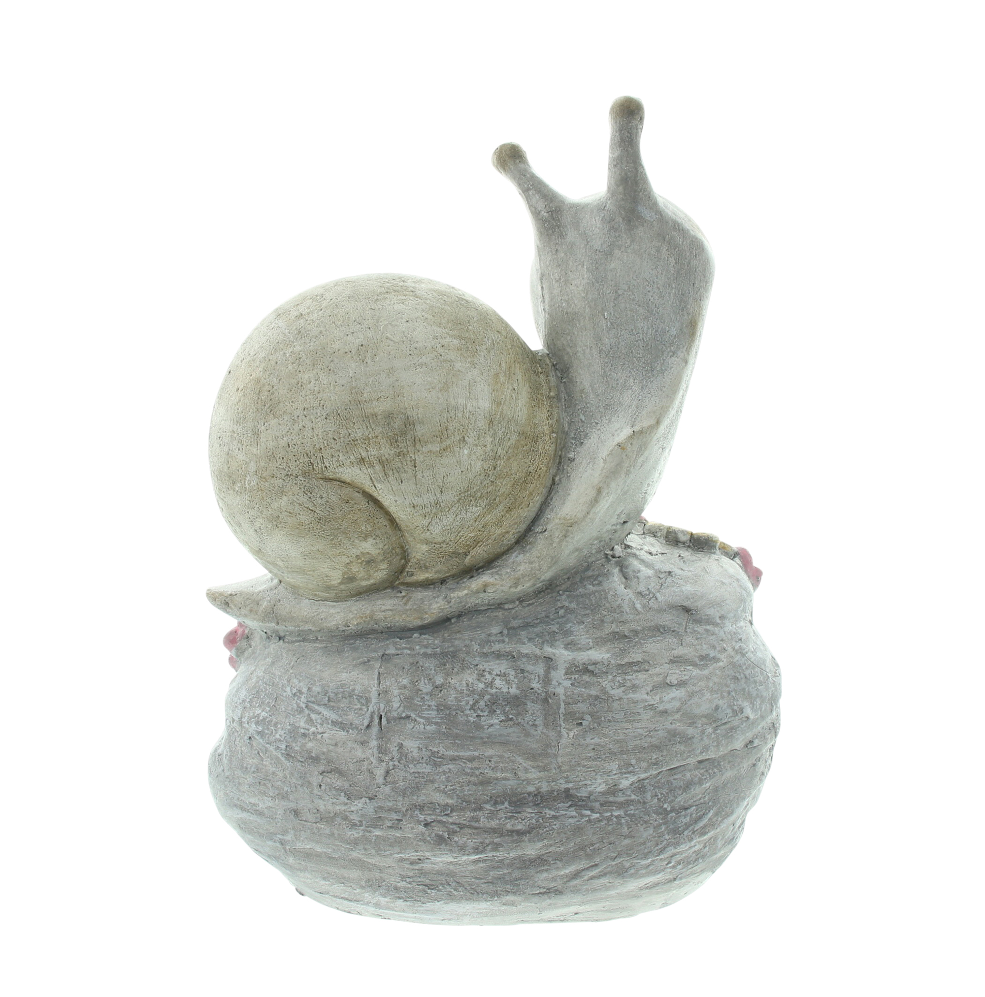 Dekoschnecke "Willkommen"  im Frank Flechtwaren Online Shop für Gartenfiguren kaufen